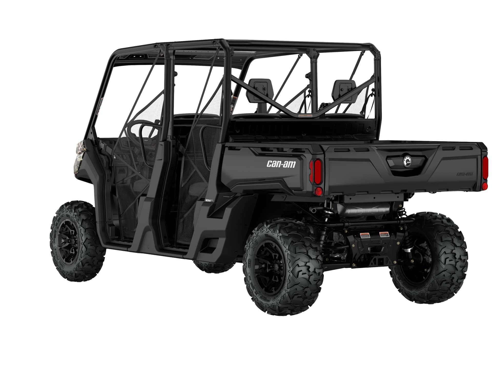 Can-Am Defender MAX DPS HD7 — Dark Wildland Camo, вид сзади