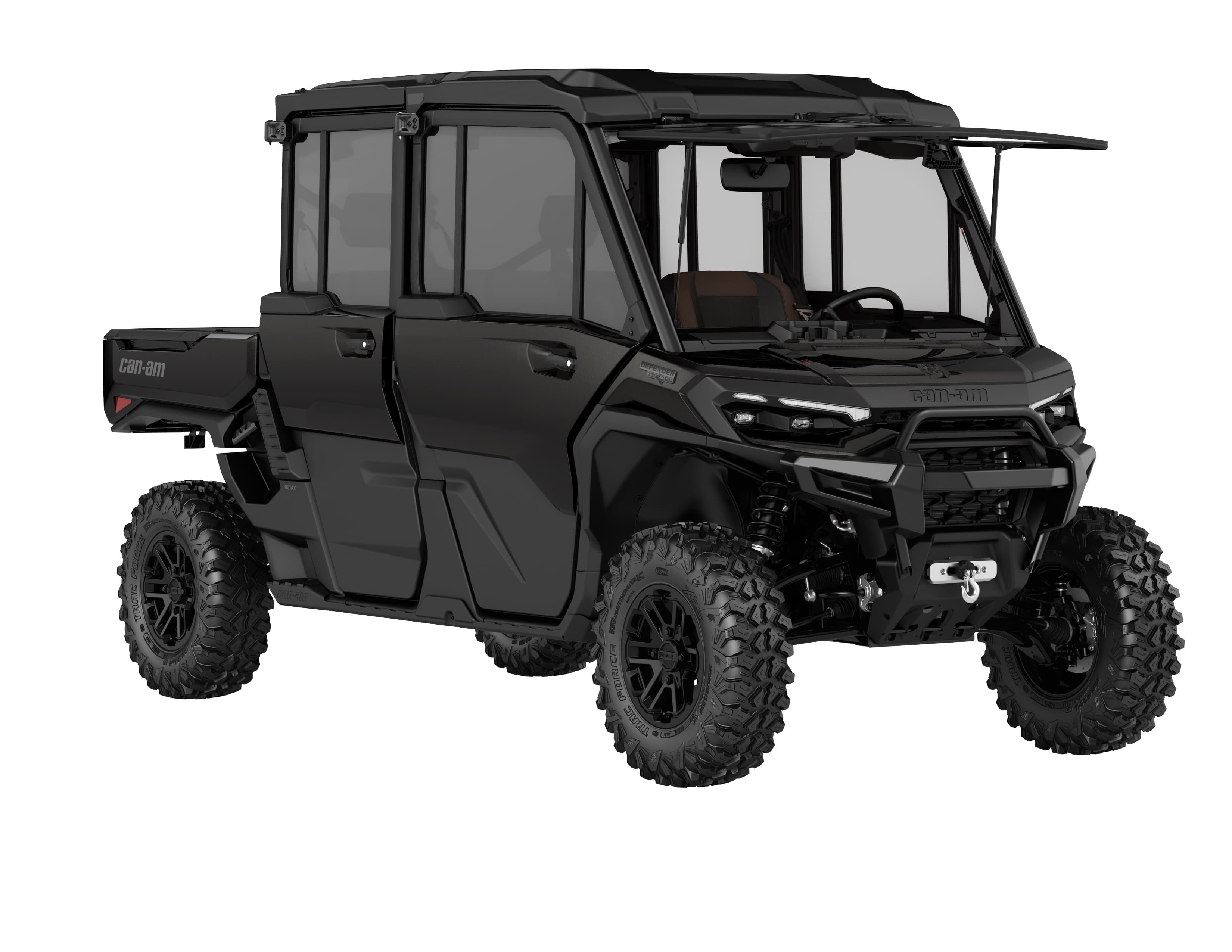 Can-Am Defender MAX Lone Star CAB HD11 — Stealth Black