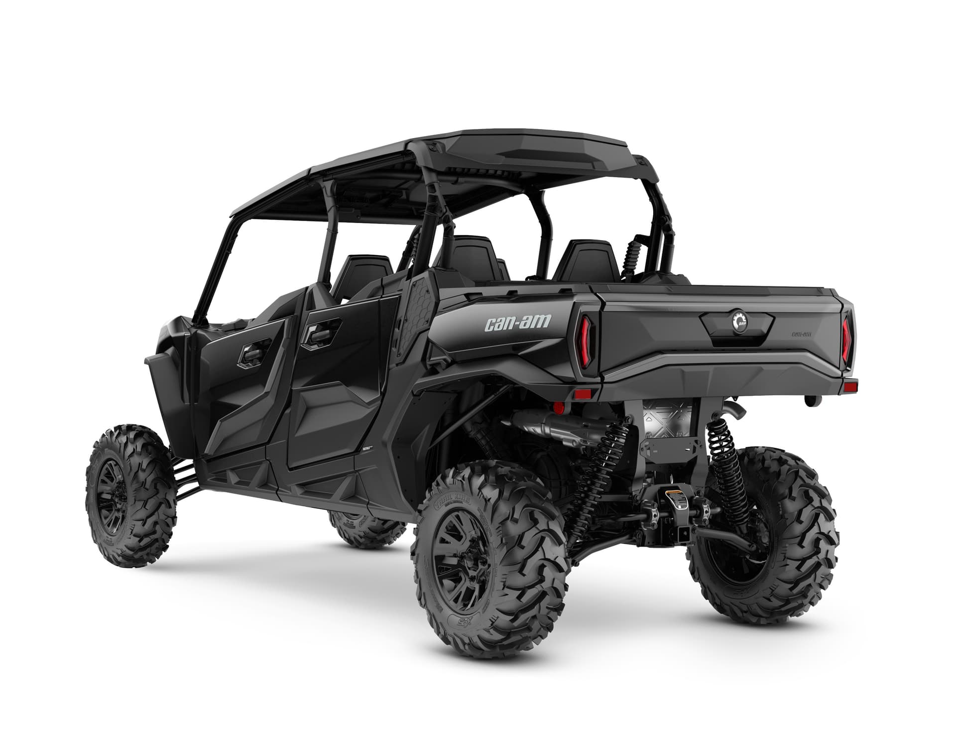 Can-Am Commander MAX XT 1000R — Triple Black, вид сзади