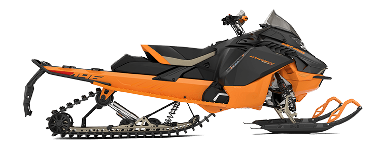 Ski-Doo Backcountry X — Orange Crush, вид 4