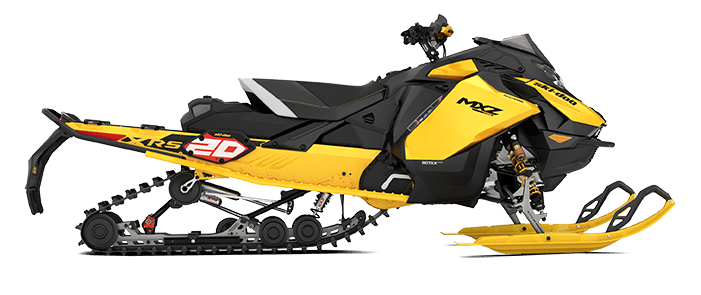 Ski-Doo MXZ X-RS Competition — Circuit Yellow Metallic, вид 5