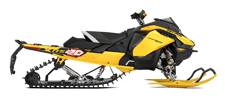 Ski-Doo Backcountry X-RS — Circuit Yellow Metallic, вид 5