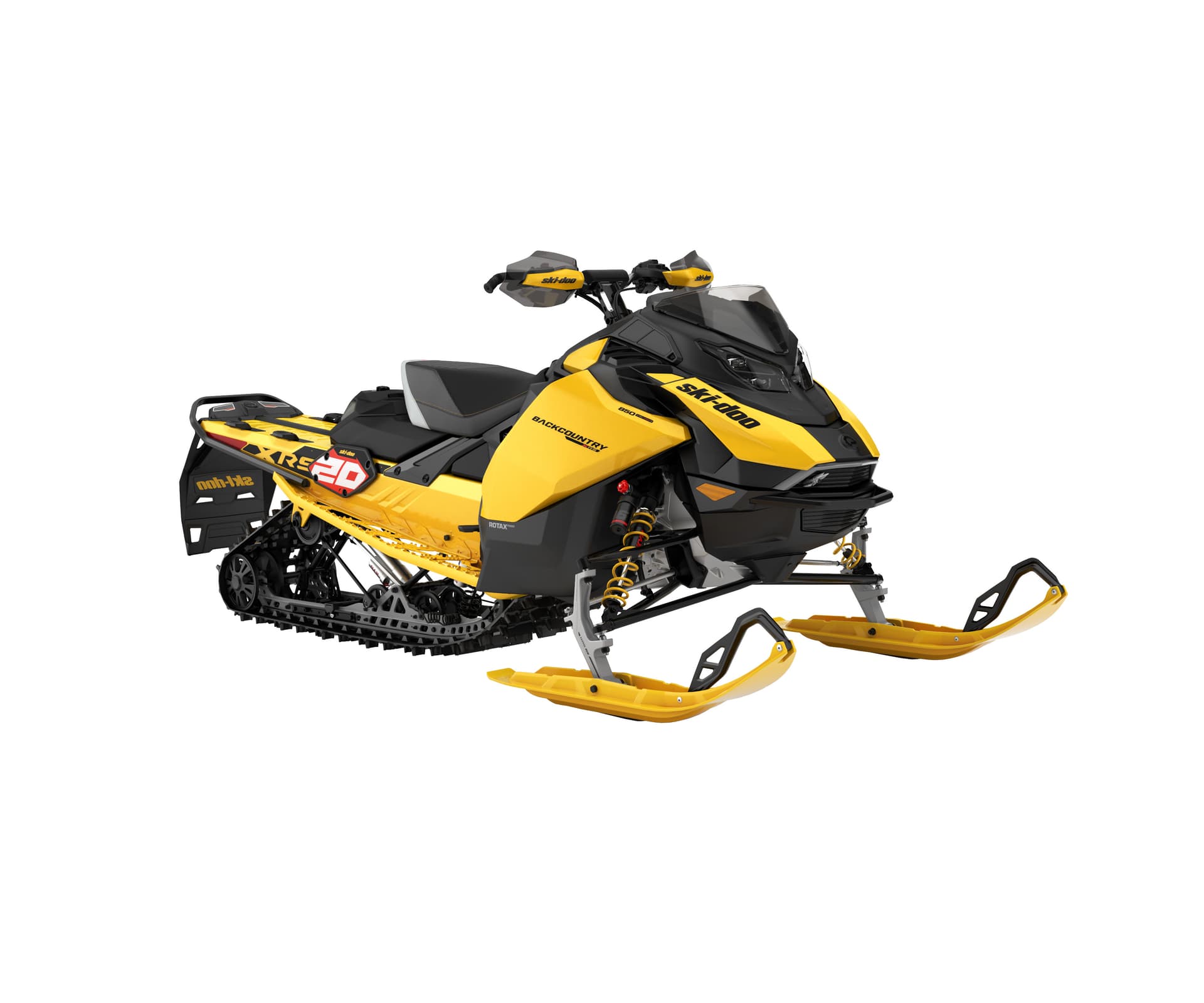 Ski-Doo Backcountry X-RS — Circuit Yellow Metallic