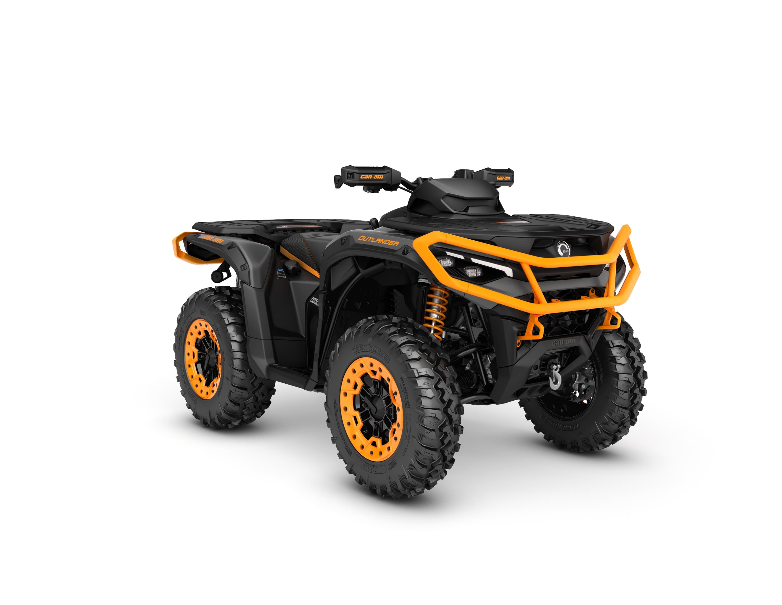 Can-Am Outlander XT-P 1000R — Mineral Grey & Orange Crush