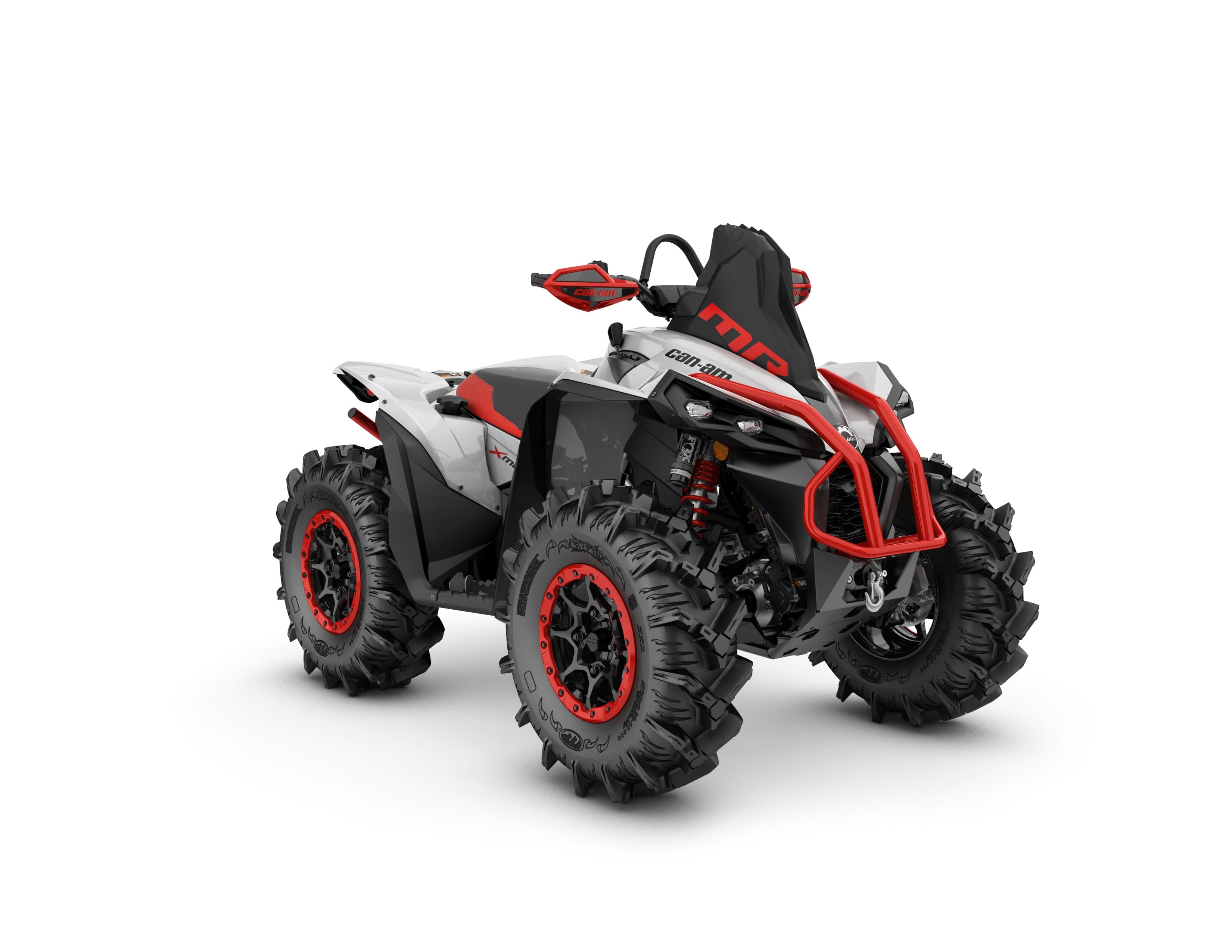 Can-Am Renegade X MR 1000R — Hyper Silver Legion & Red