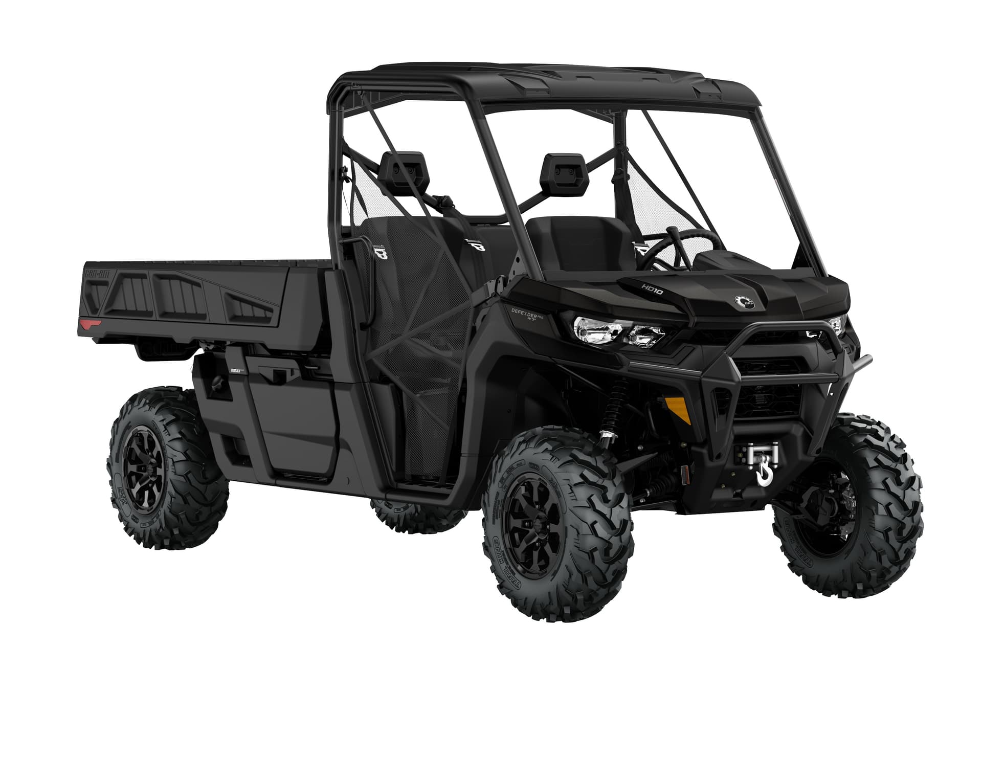 Can-Am Defender PRO XT HD10 — Stealth Black