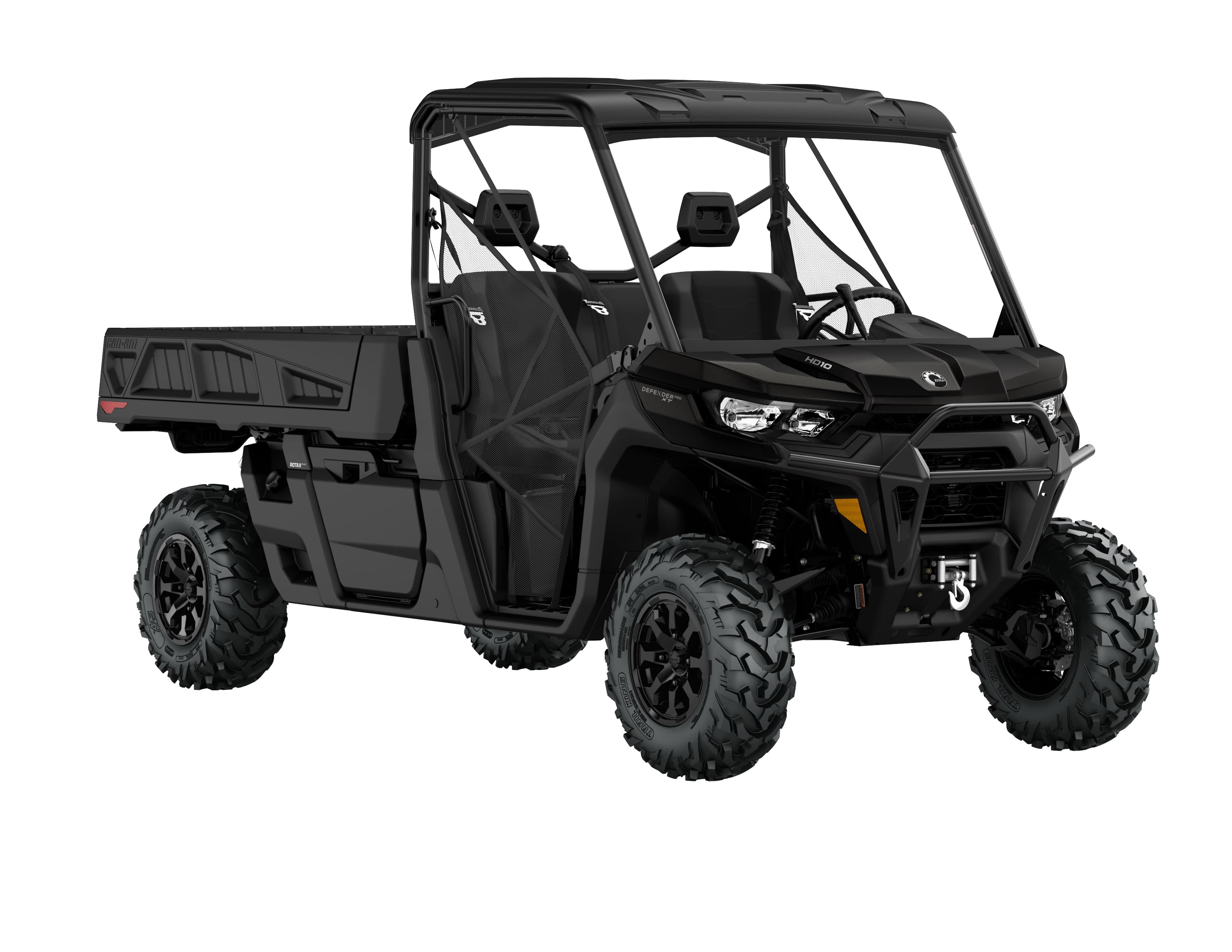 Can-Am Defender PRO XT HD10 — Stealth Black