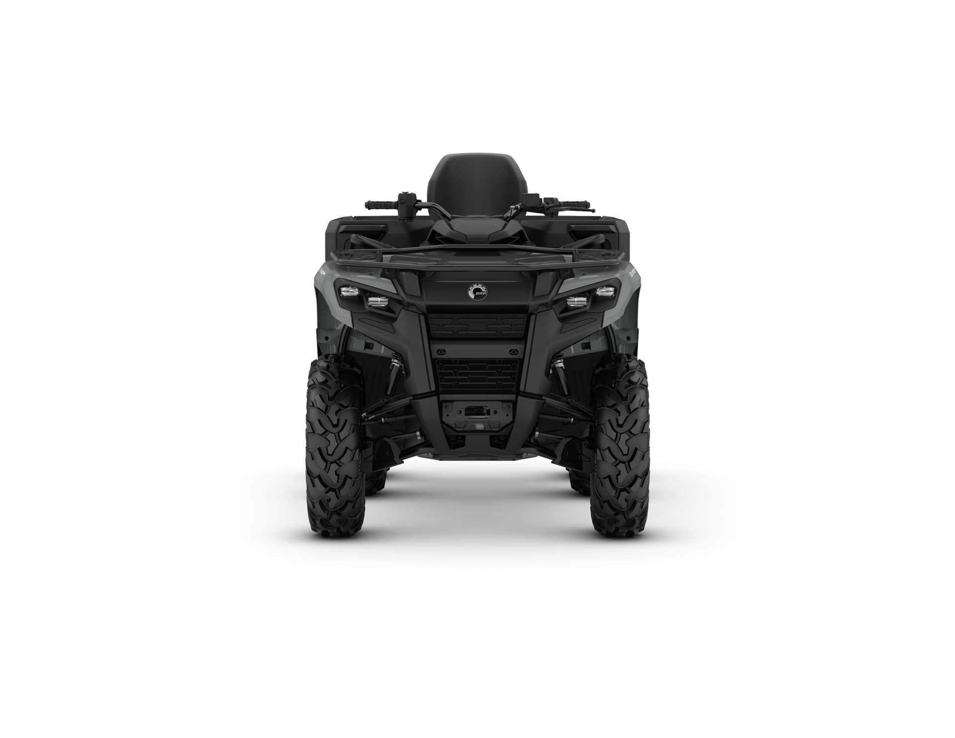 Can-Am Outlander MAX 6x6 DPS 700 — Granite Grey, вид спереди