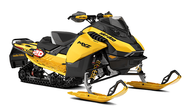 Ski-Doo MXZ X-RS — Circuit Yellow Metallic, вид 2