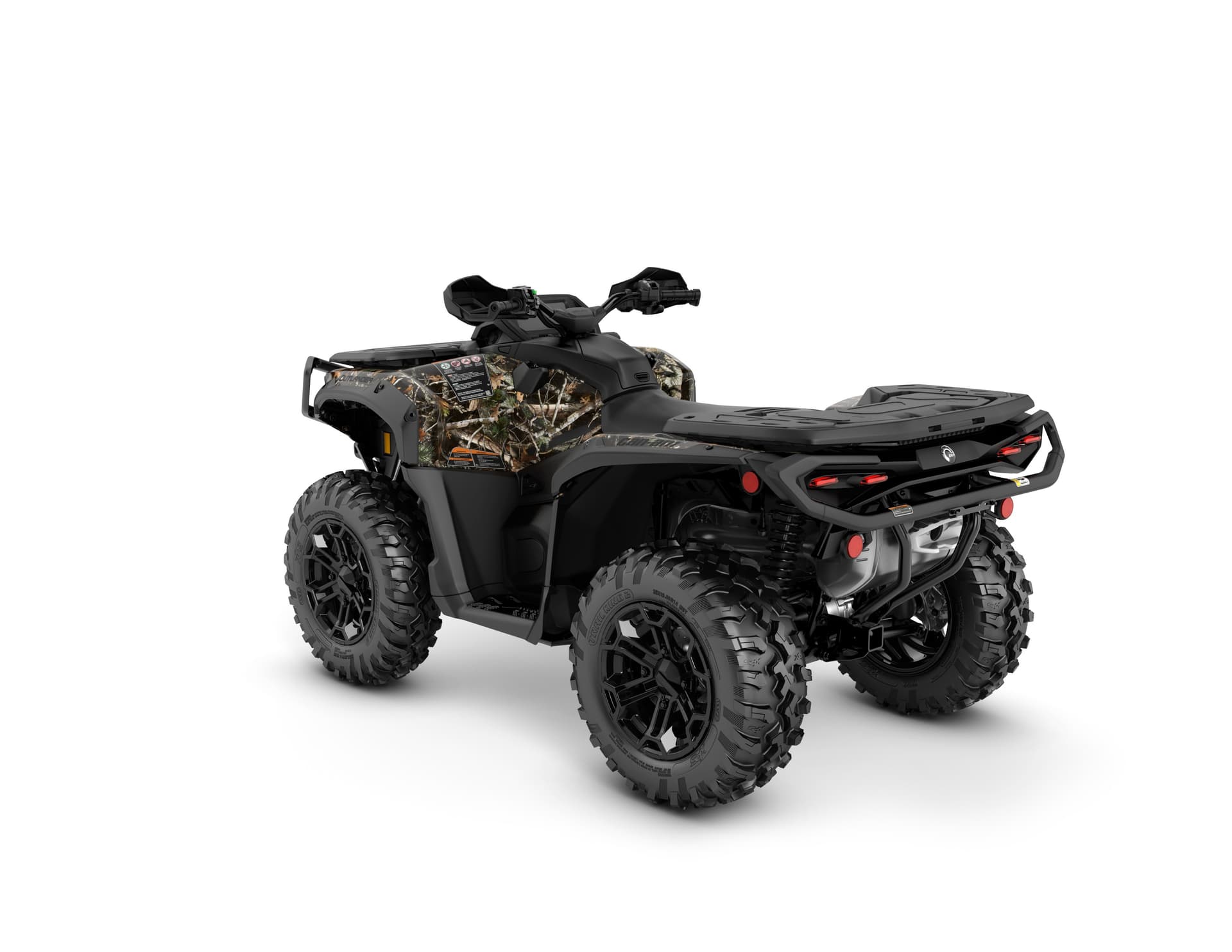 Can-Am Outlander XT 1000R — Dark Wildland Camo, вид сзади