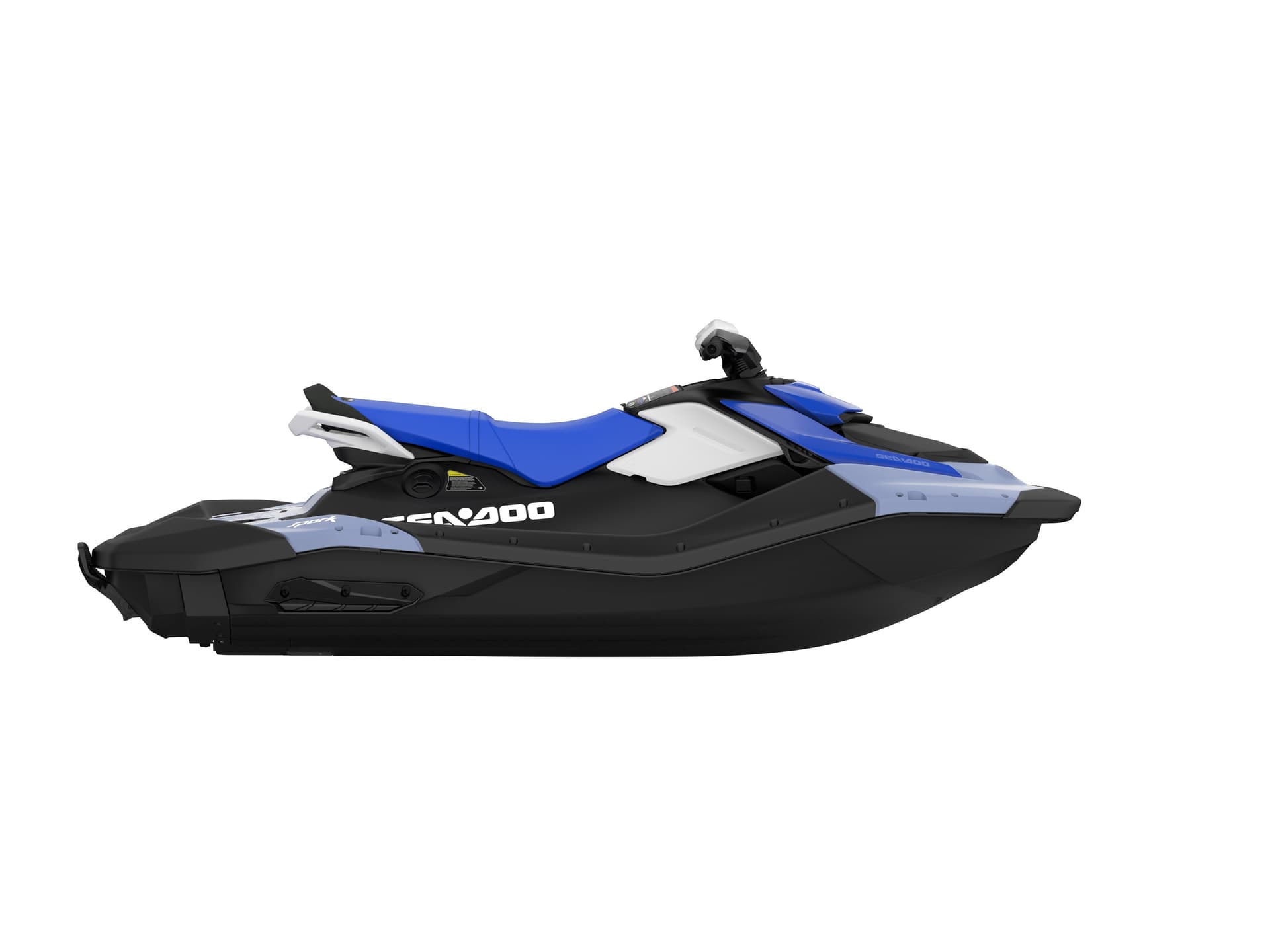 Sea-Doo Spark Convenience 90 — Dazzling Blue and Vapor Blue, вид сбоку