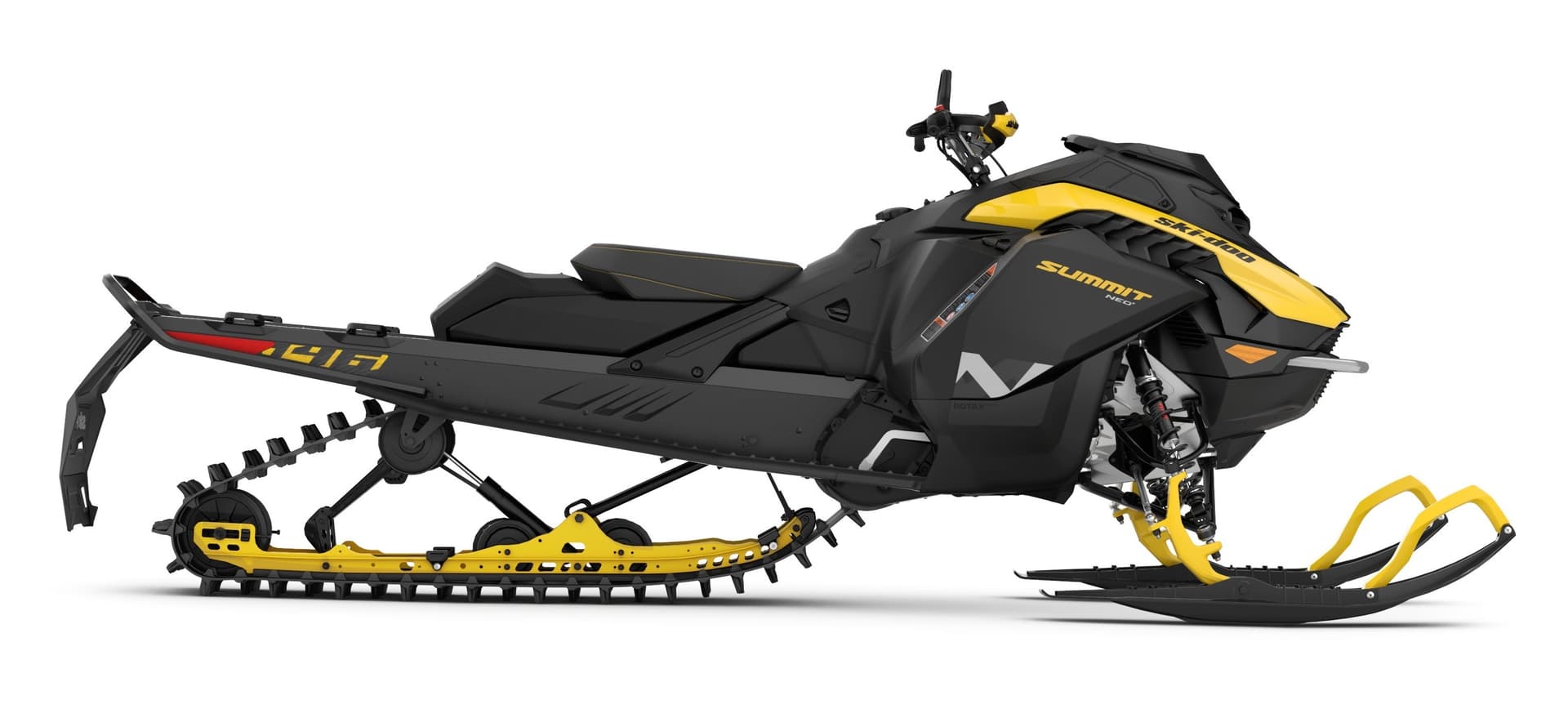 Ski-Doo Summit Neo 600 EFI 146×14×1,6″ Cobra — Timeless Black, вид сбоку