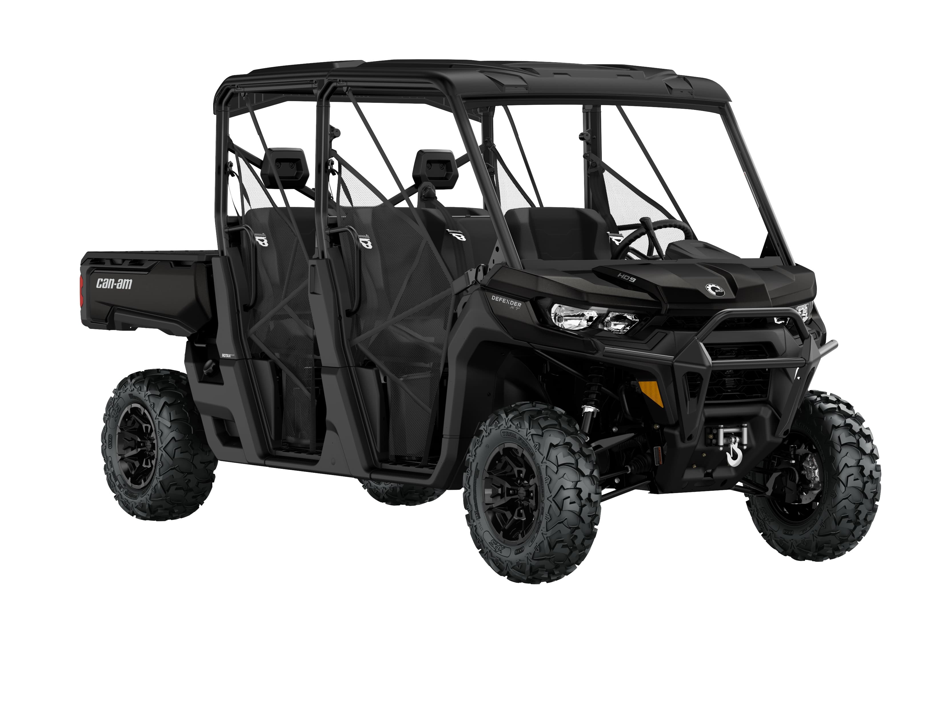 Can-Am Defender MAX XT HD9 — Stealth Black
