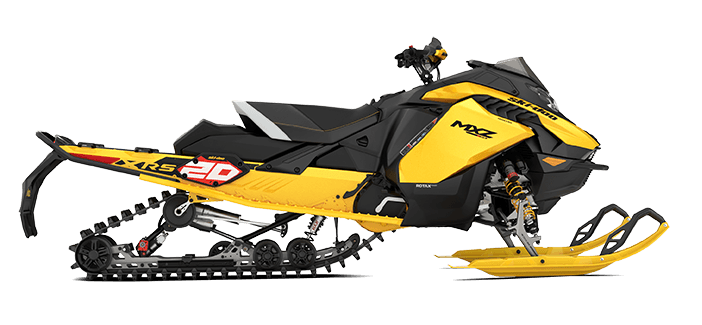 Ski-Doo MXZ X-RS — Circuit Yellow Metallic, вид 9