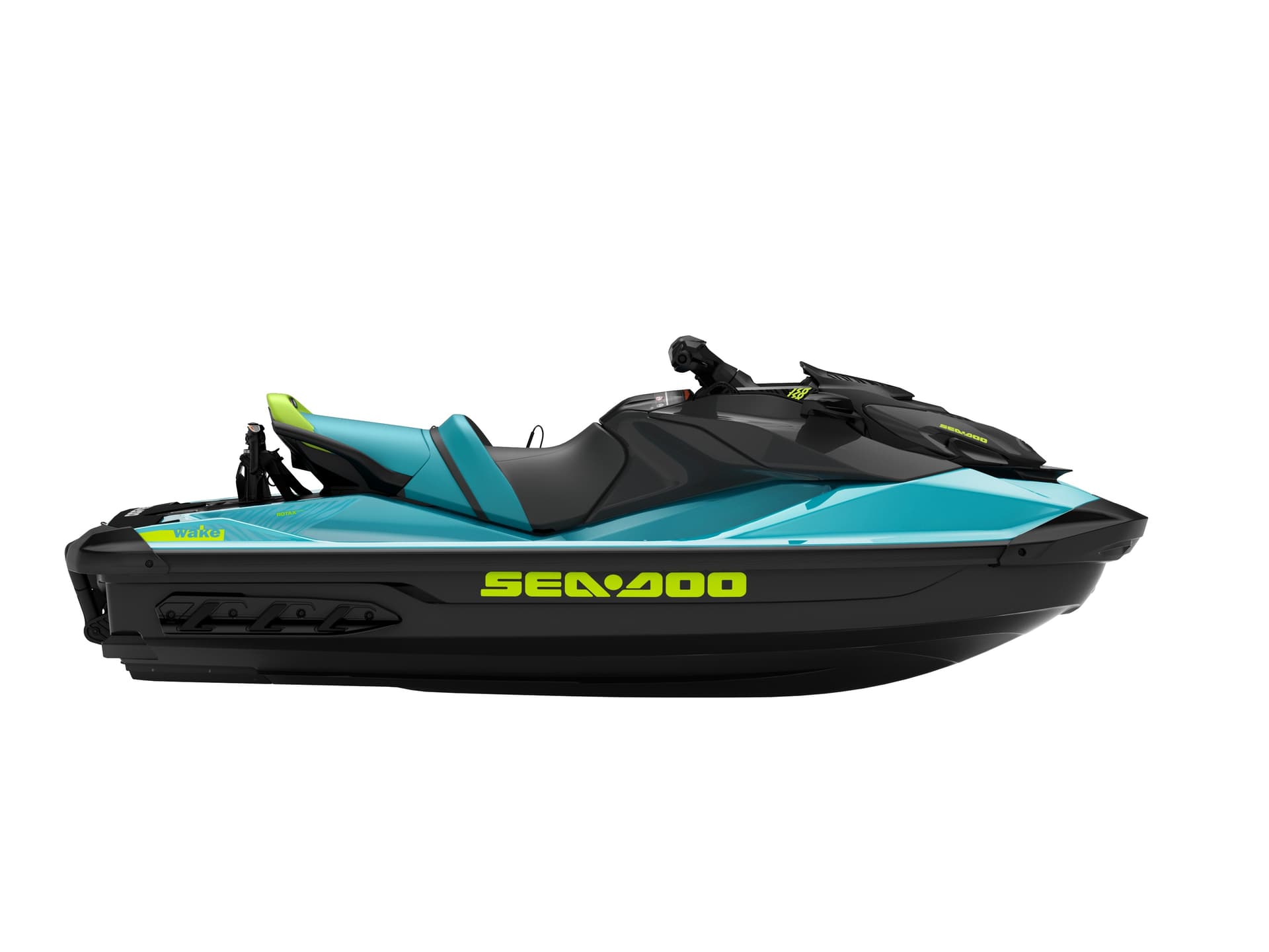Sea-Doo Wake 170 — Teal Metallic and Manta Green, вид сбоку