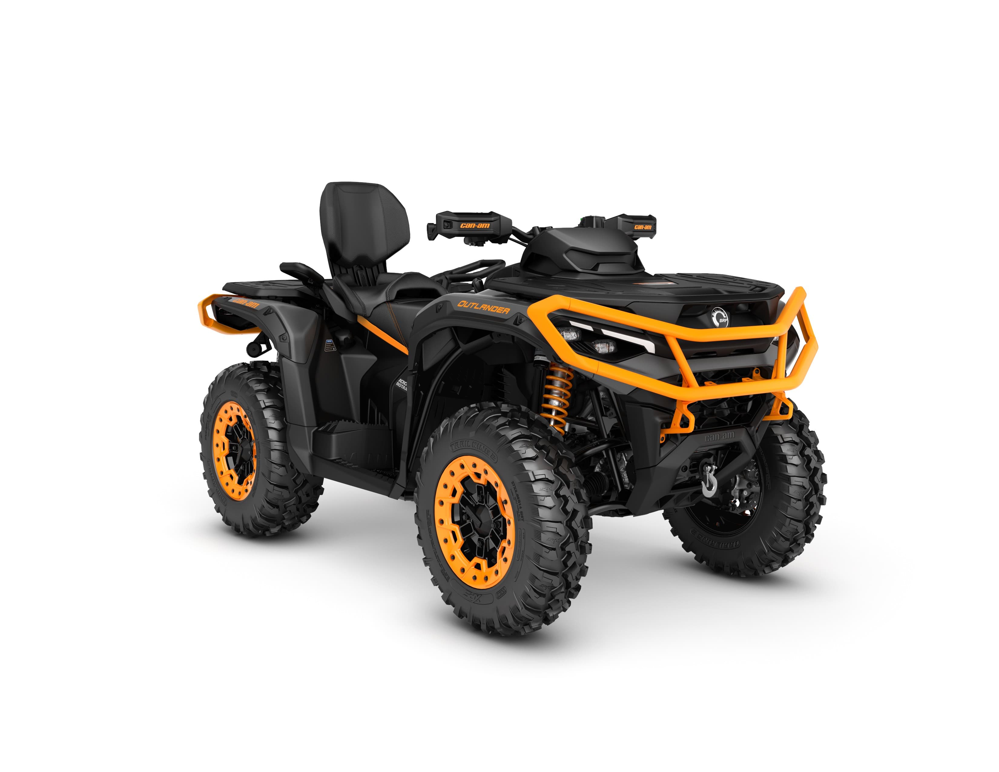 Can-Am Outlander MAX XT-P 1000R — Mineral Grey & Orange Crush