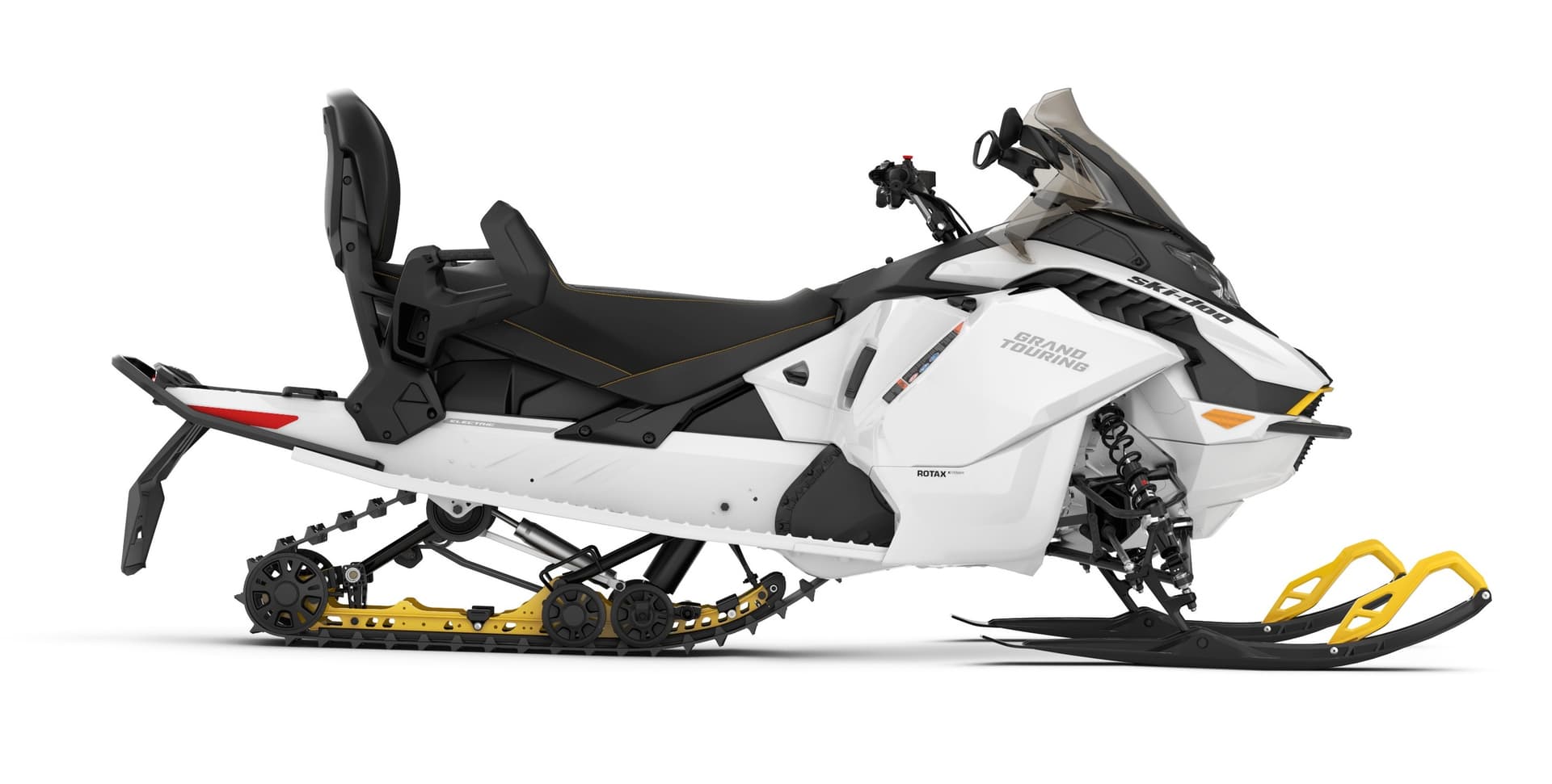 Ski-Doo Grand Touring Electric 120×14×0,75″ High-Efficiency — Bright White, вид сбоку