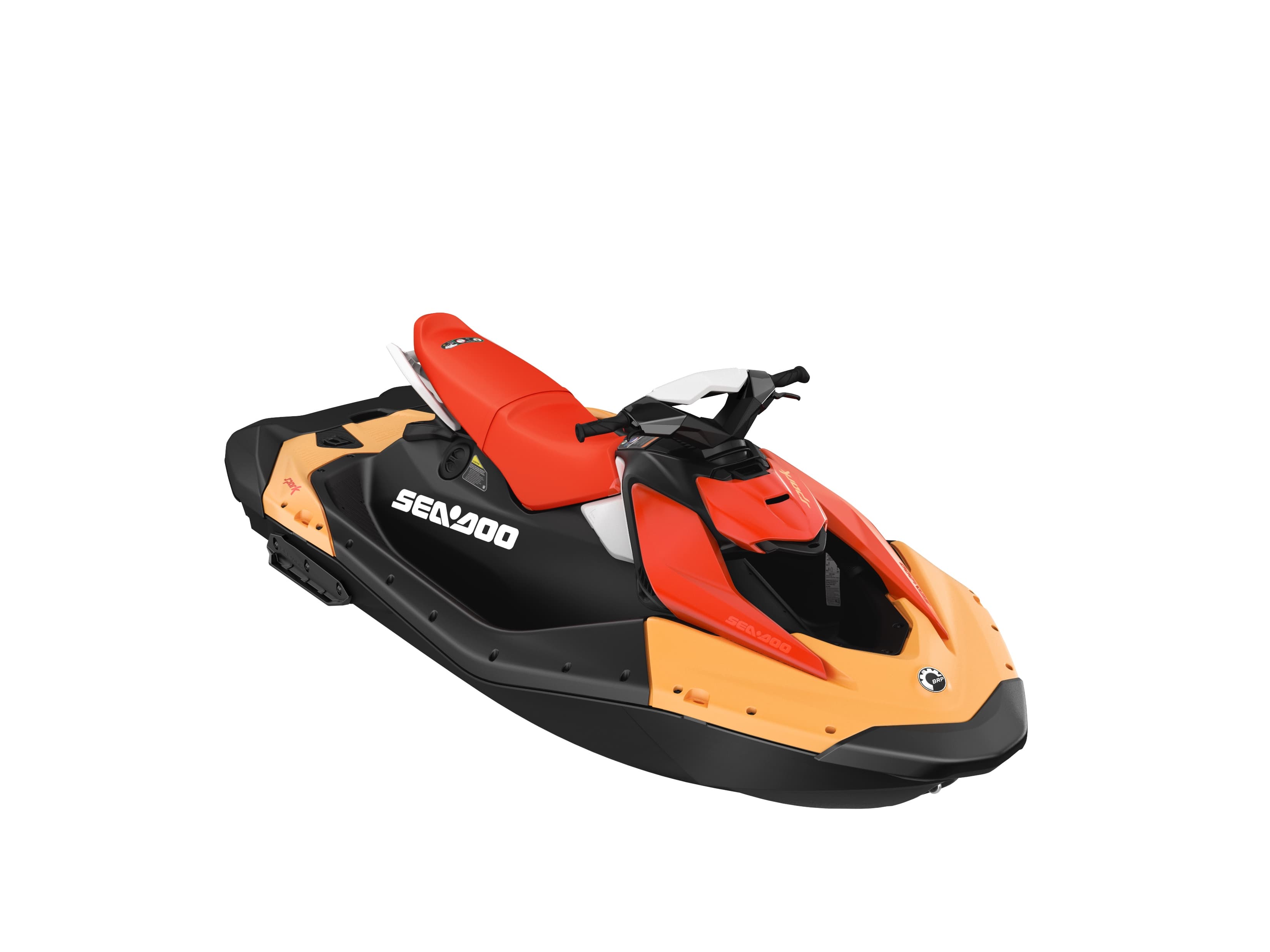 Sea-Doo Spark 90 — Sunrise Orange and Dragon Red