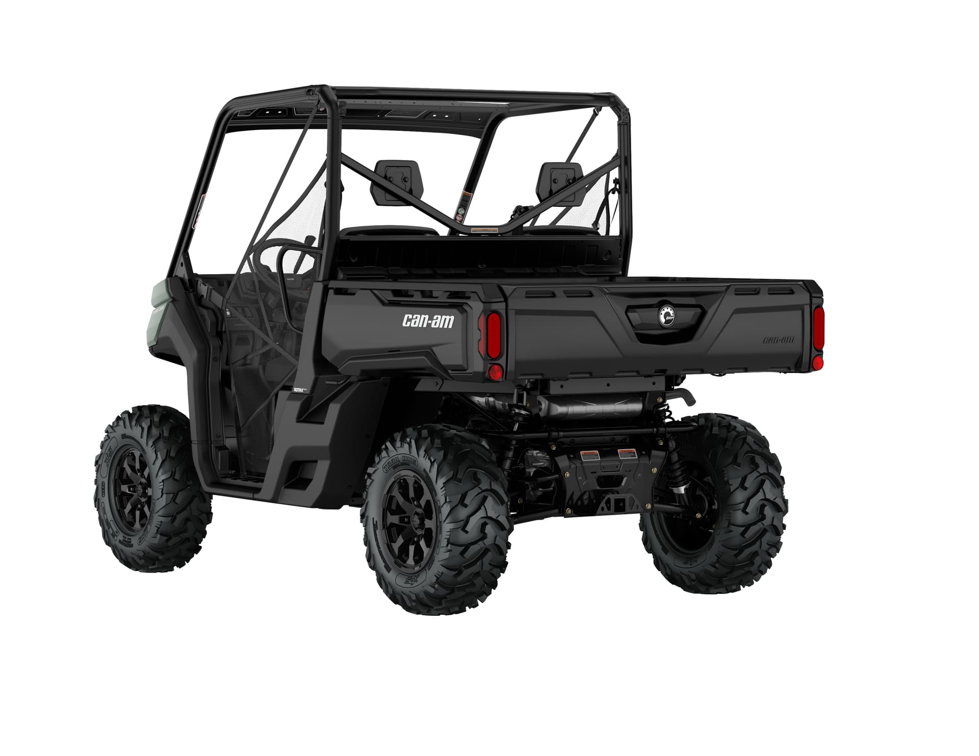 Can-Am Defender DPS HD10 — Compass Green, вид сзади