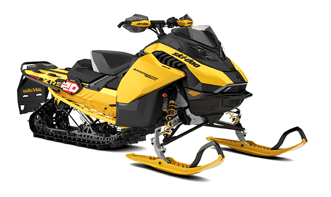 Ski-Doo Backcountry X-RS — Circuit Yellow Metallic, вид 3