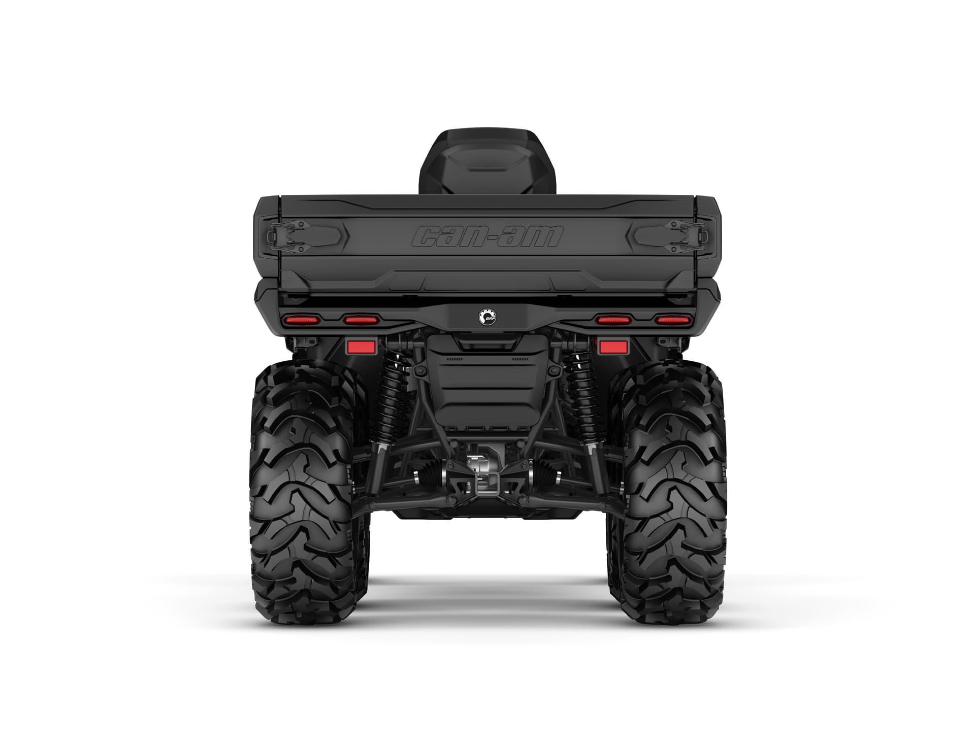 Can-Am Outlander MAX 6x6 DPS 850 — Granite Grey, вид сзади