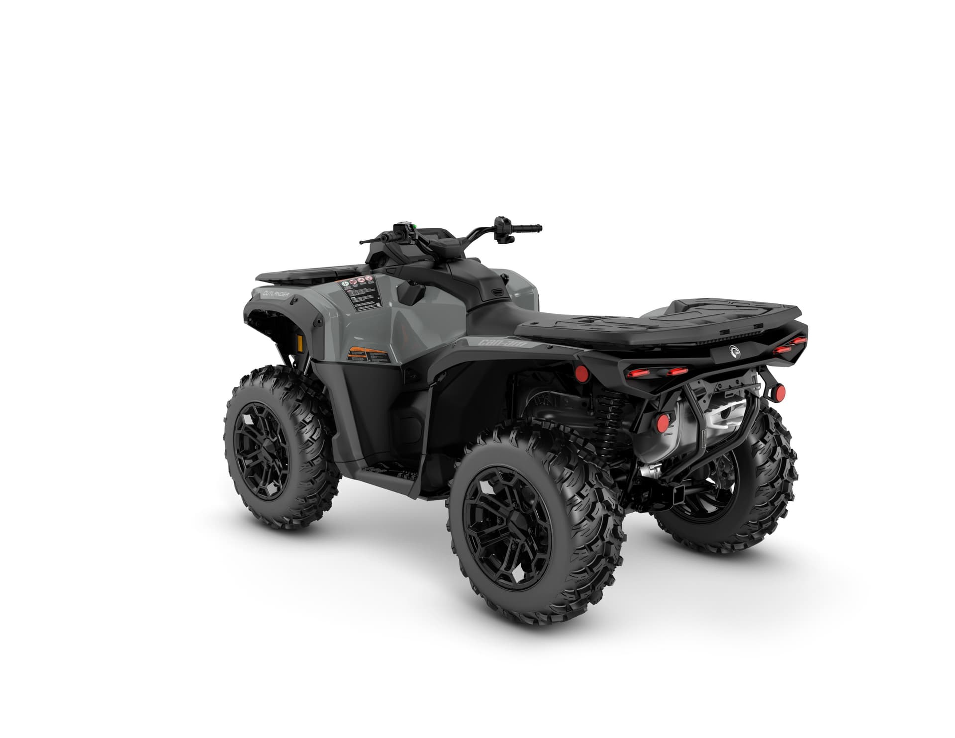 Can-Am Outlander DPS 1000R — Granite Grey, вид сзади
