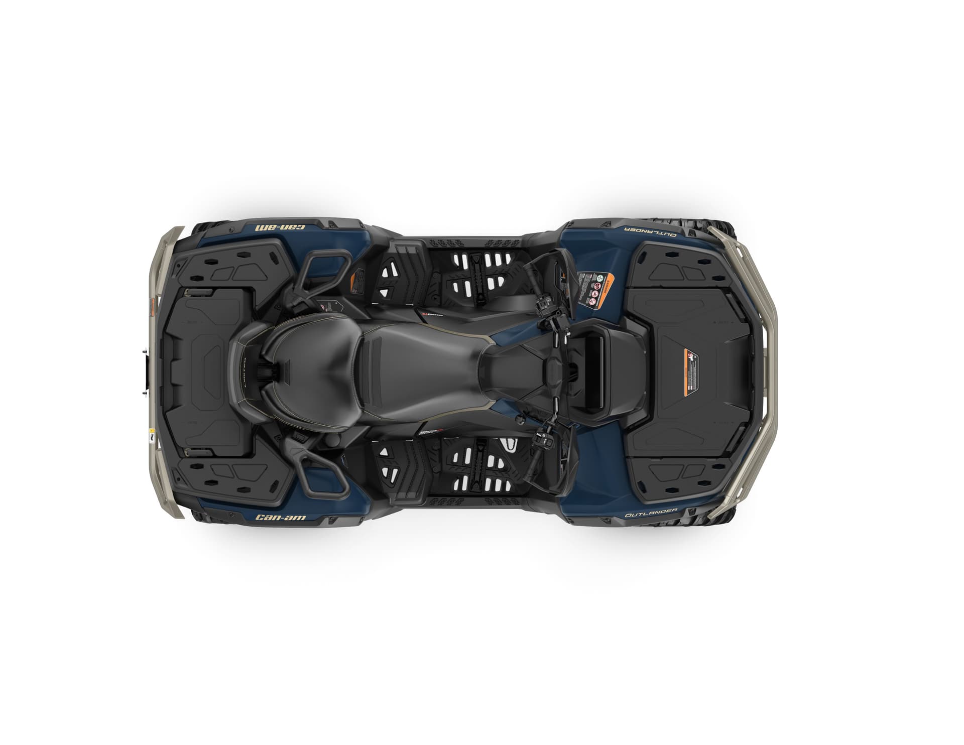 Can-Am Outlander MAX Limited 1000R — Dusty Navy, вид сверху