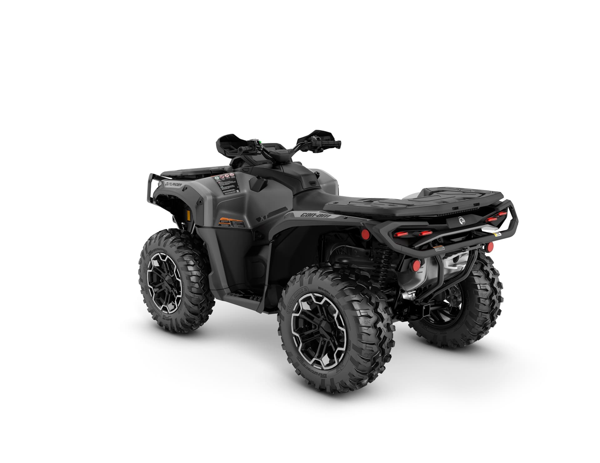 Can-Am Outlander XT 1000R — Platinum Satin, вид сзади
