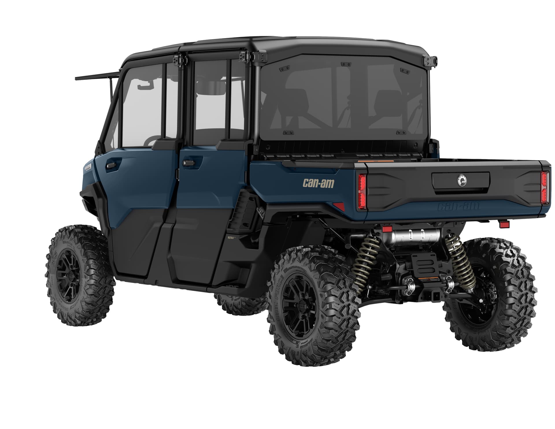 Can-Am Defender MAX Limited HD11 — Dusty Navy, вид сзади