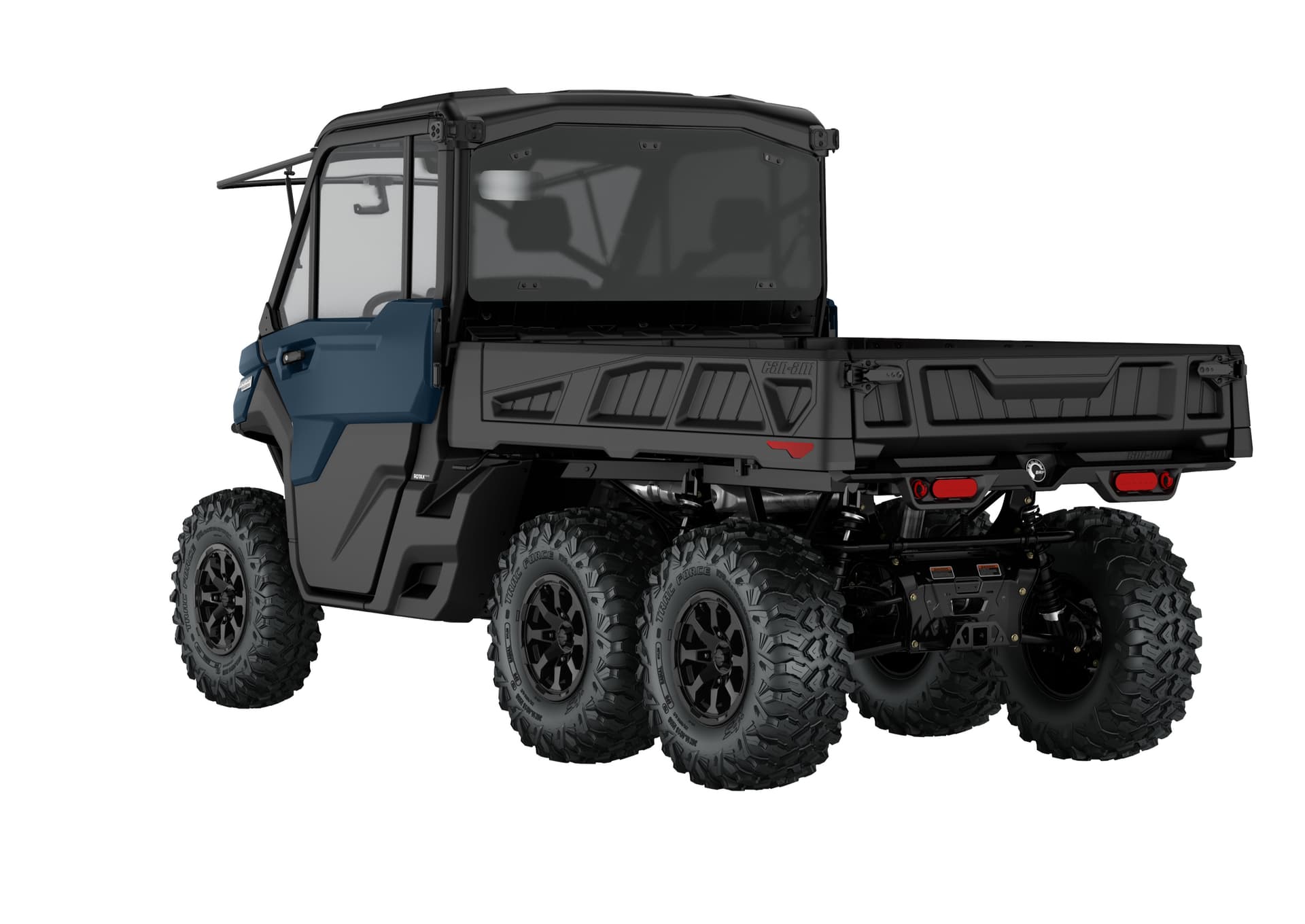 Can-Am Defender 6x6 Limited HD10 — Dusty Navy, вид сзади