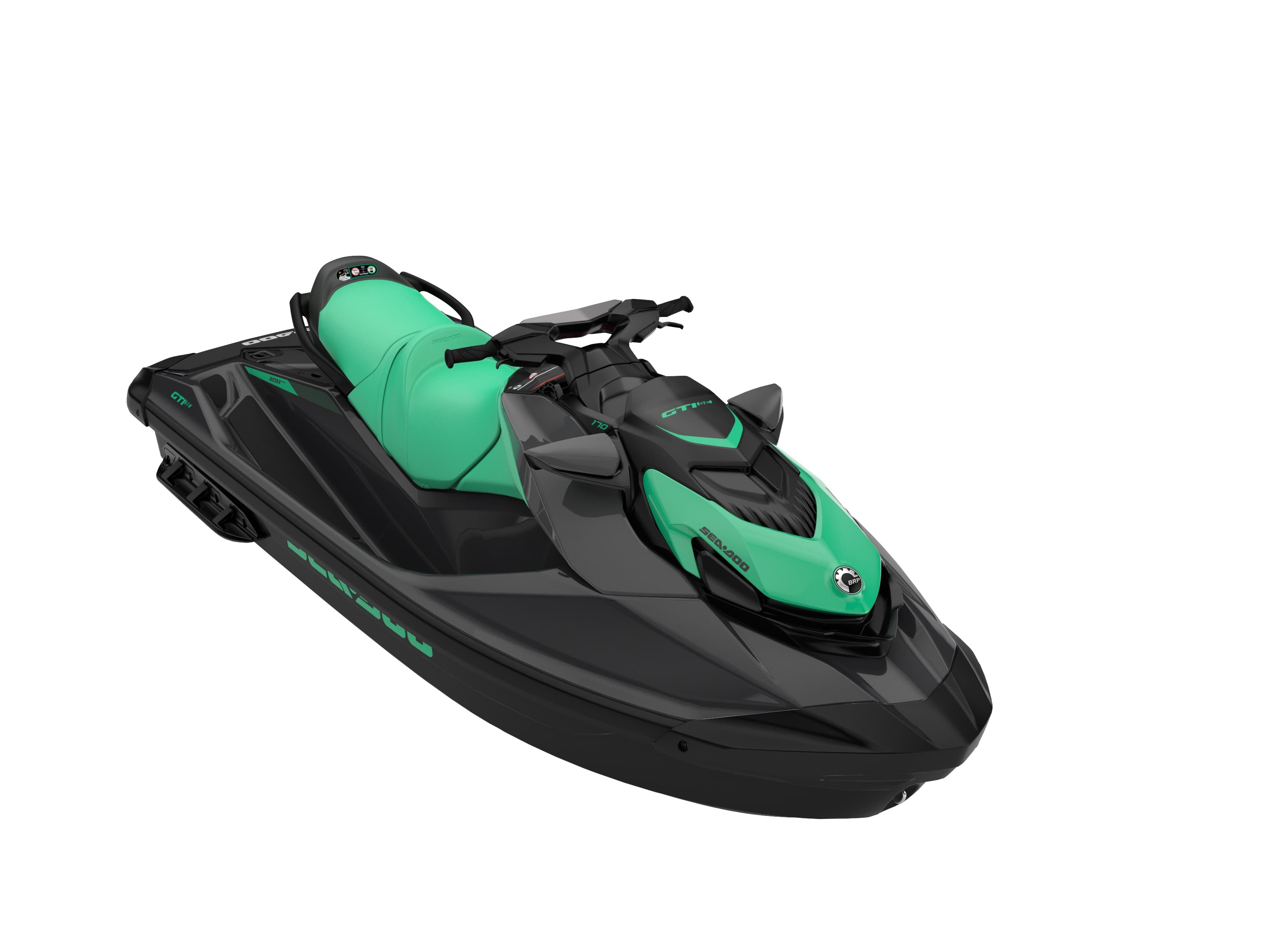 Sea-Doo GTI SE 170 — Eclipse Black and Laguna Green