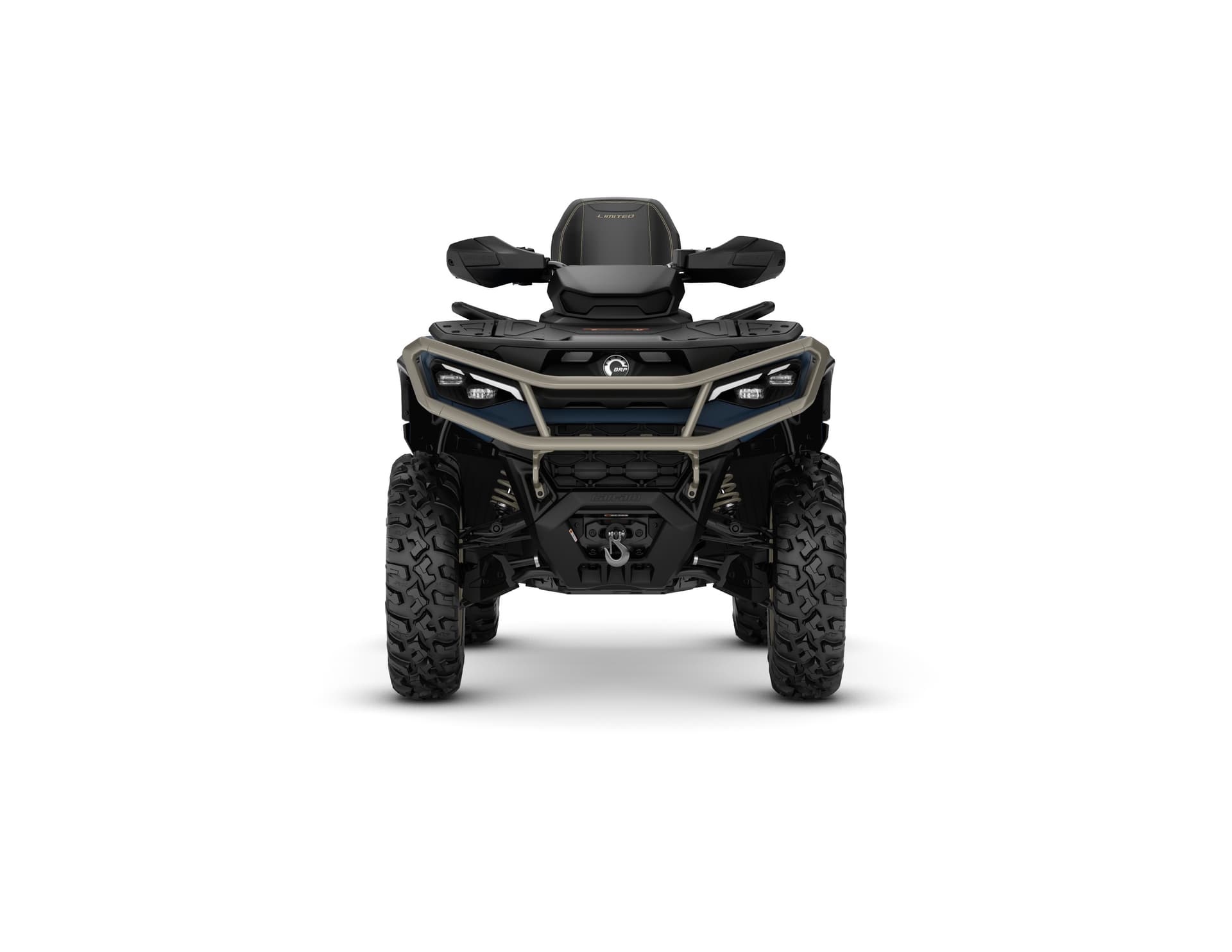 Can-Am Outlander MAX Limited 1000R — Dusty Navy, вид спереди