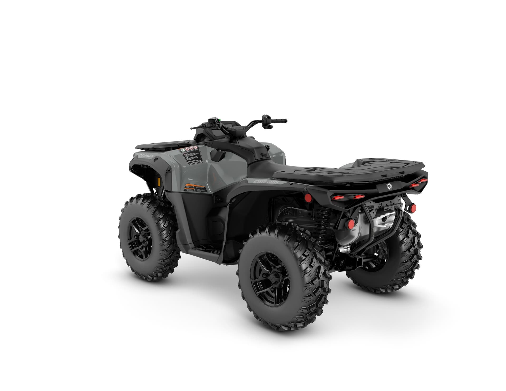 Can-Am Outlander DPS 850 — Granite Grey, вид сзади