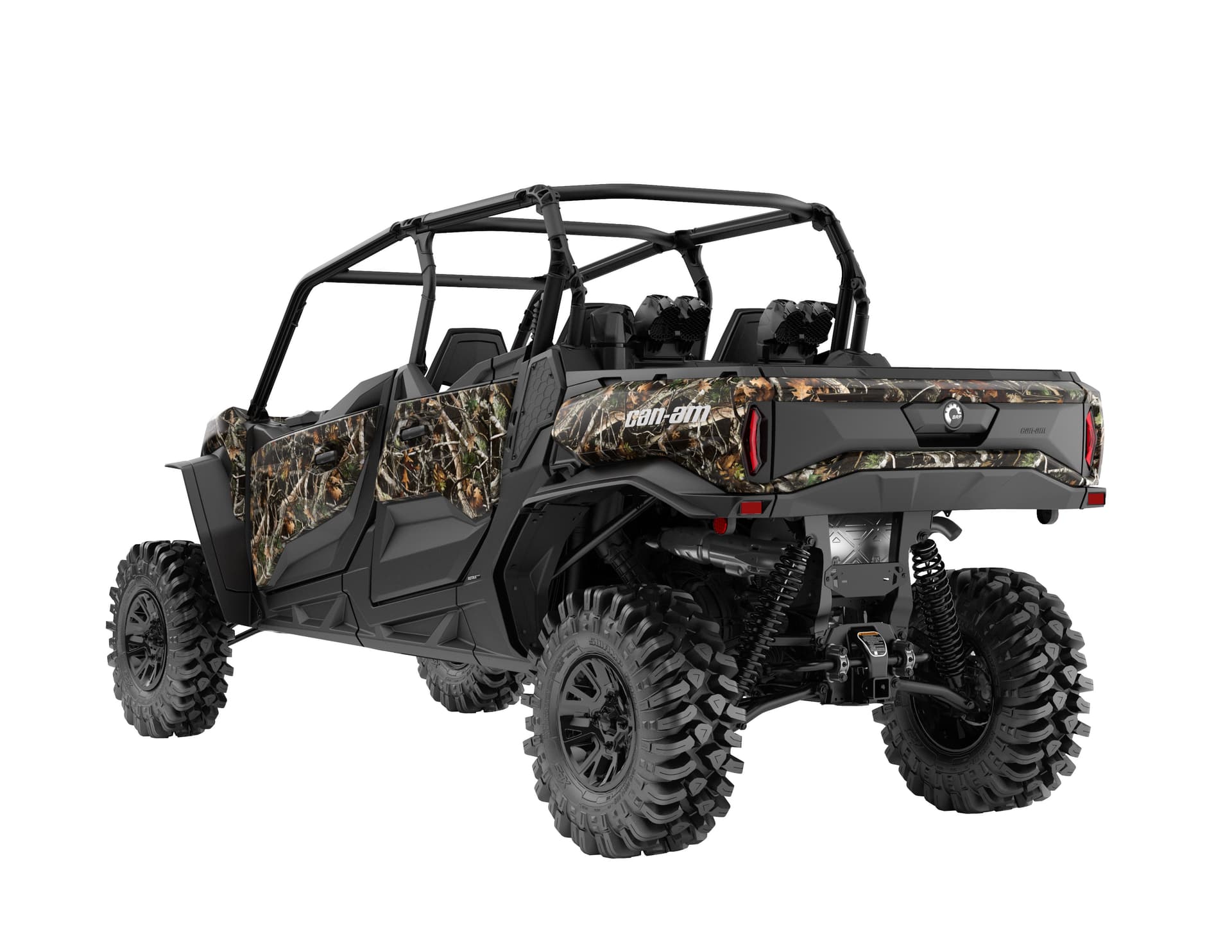 Can-Am Commander MAX X MR 1000R — Dark Wildland Camo, вид сзади