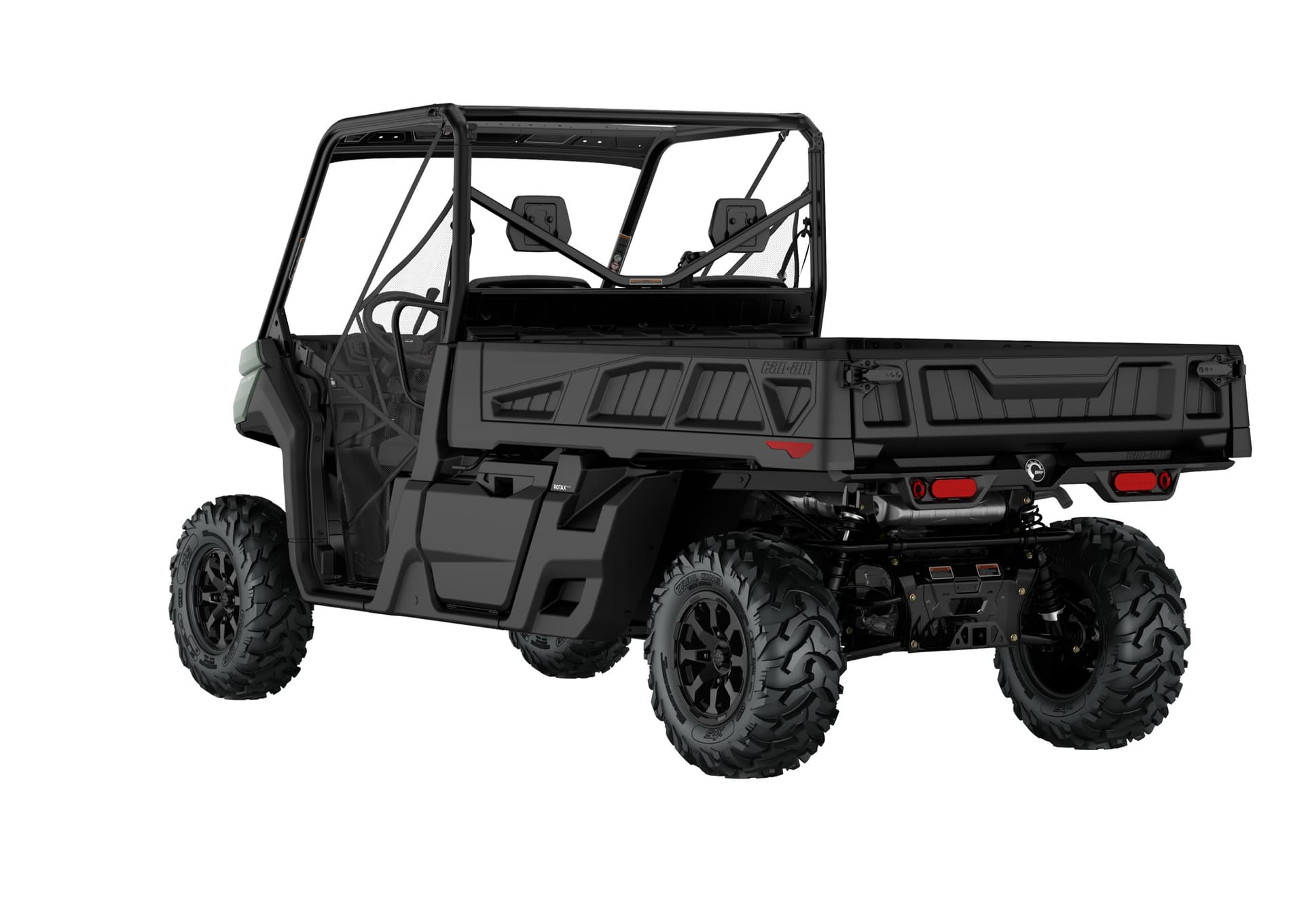 Can-Am Defender PRO DPS HD10 — Compass Green, вид сзади