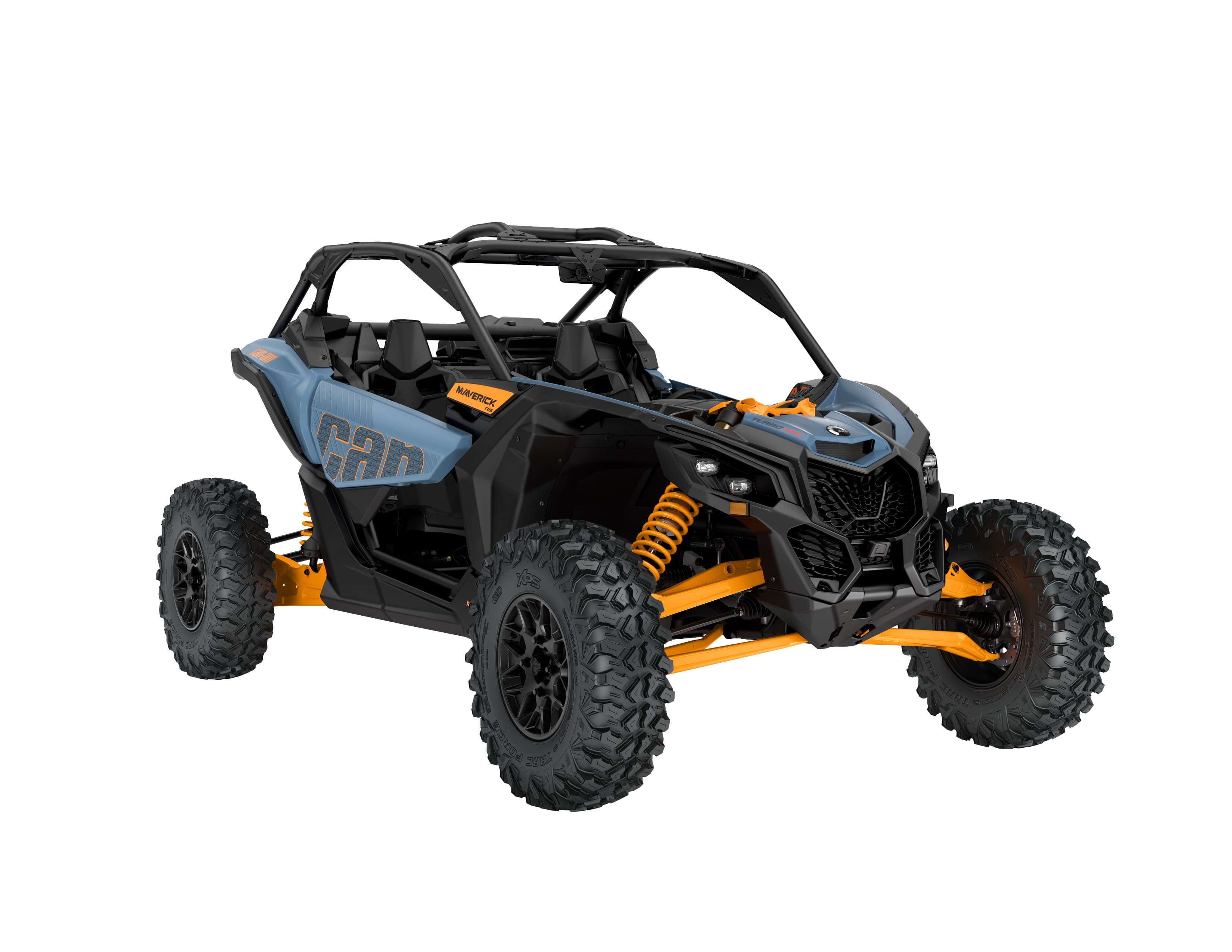 Can-Am Maverick X3 RS Turbo RR — Scandi Blue & Orange Crush