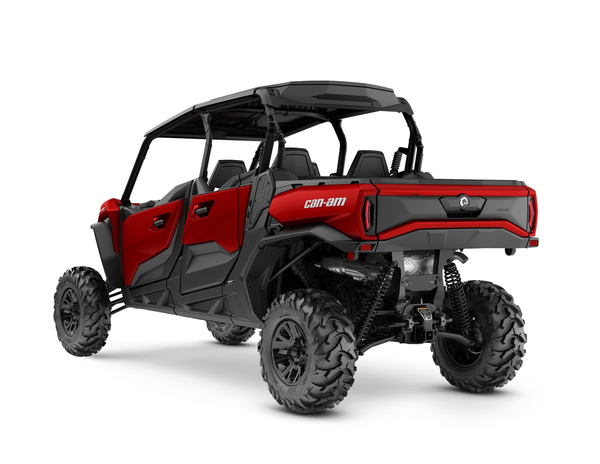 Can-Am Commander MAX XT 1000R — Fiery Red, вид сзади