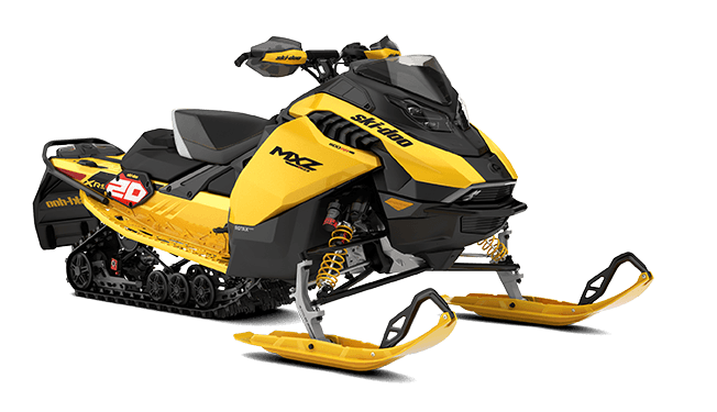 Ski-Doo MXZ X-RS — Circuit Yellow Metallic, вид 5