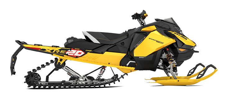 Ski-Doo Backcountry X-RS — Circuit Yellow Metallic, вид 6