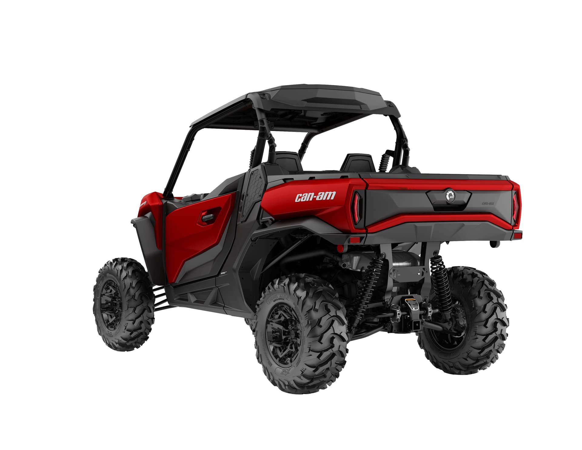 Can-Am Commander XT 700 — Fiery Red, вид сзади