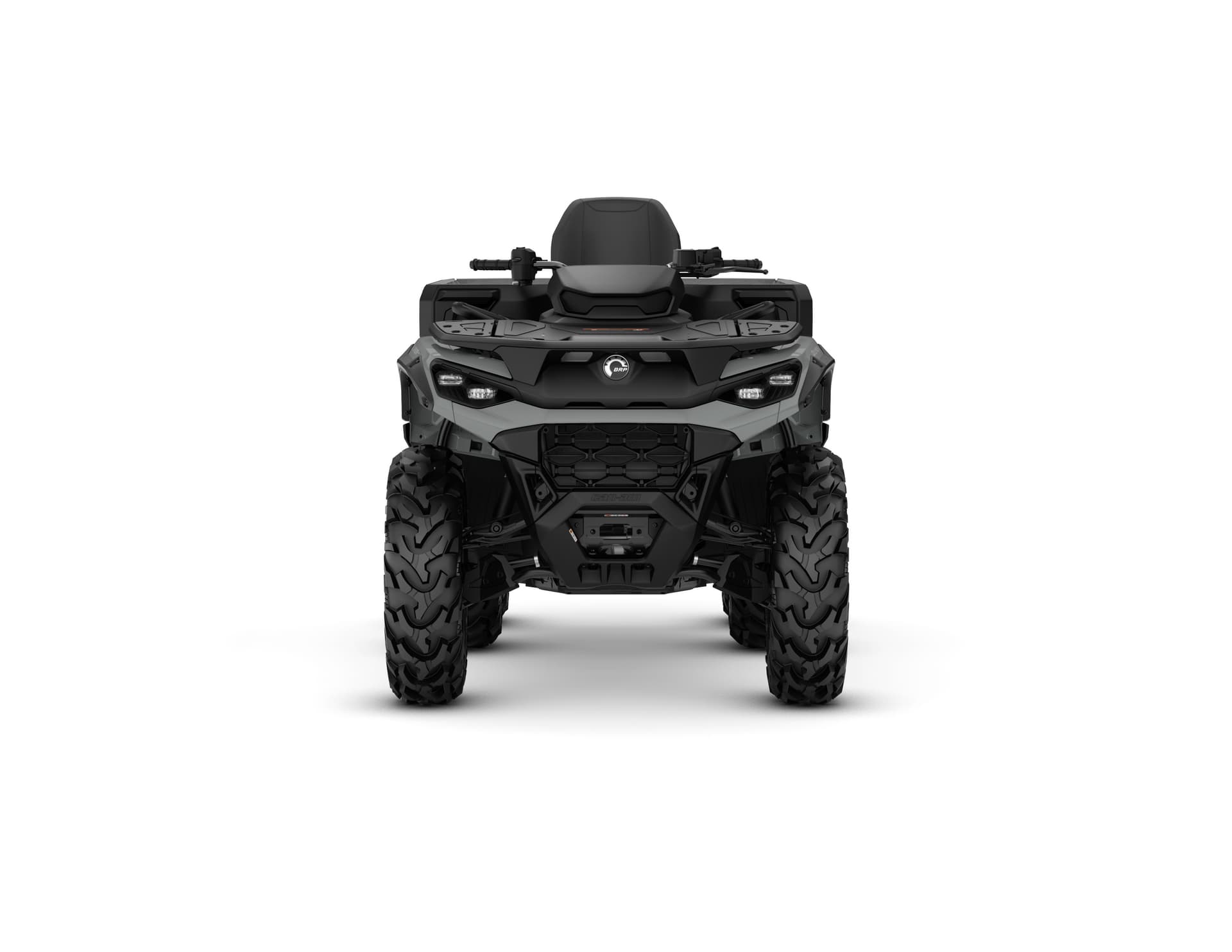Can-Am Outlander MAX 6x6 DPS 850 — Granite Grey, вид спереди