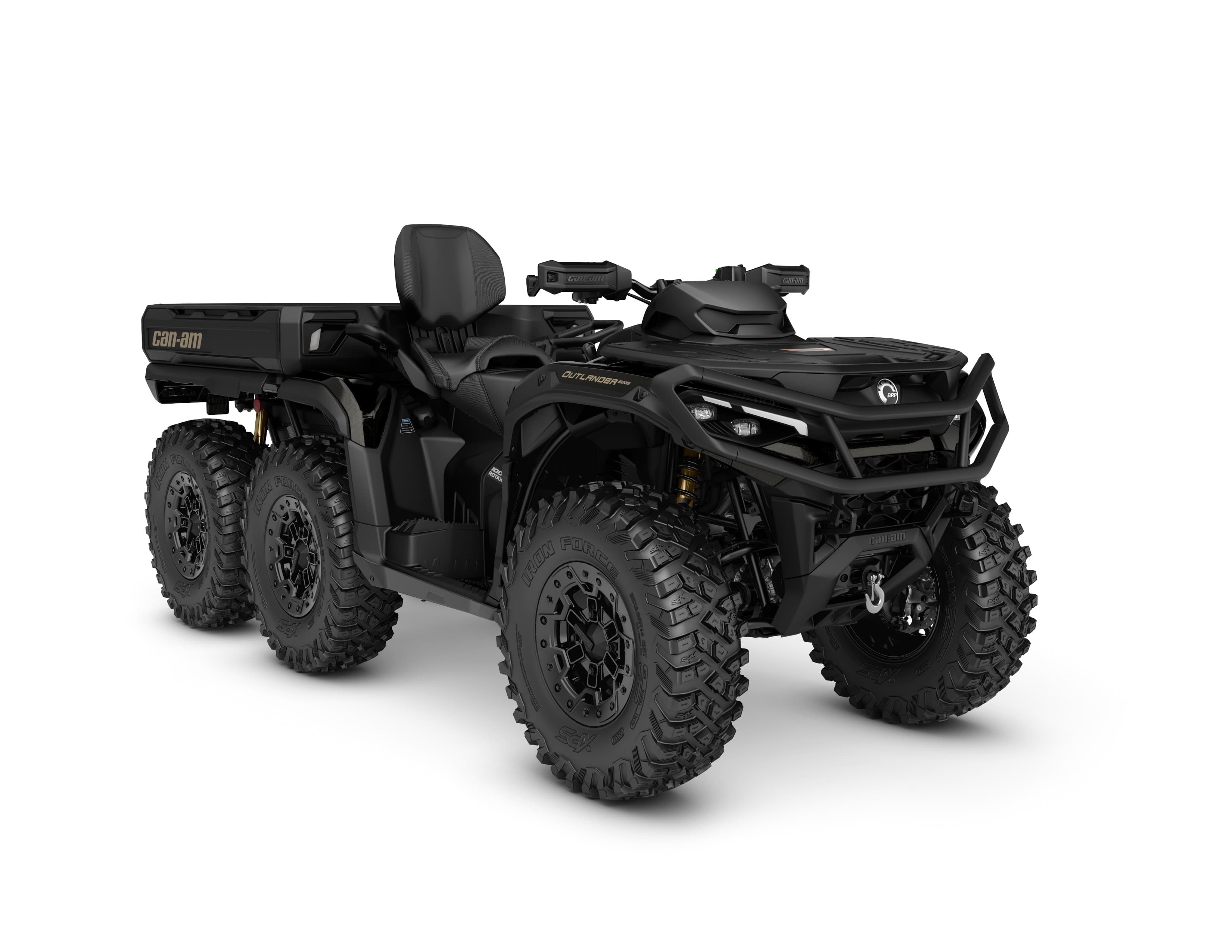 Can-Am Outlander MAX 6x6 Backcountry 1000R — Stealth & Black