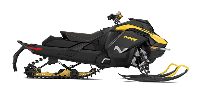 Ski-Doo MXZ Neo+ 600 EFI 55 120×15×1,25″ RipSaw — Black, вид сбоку