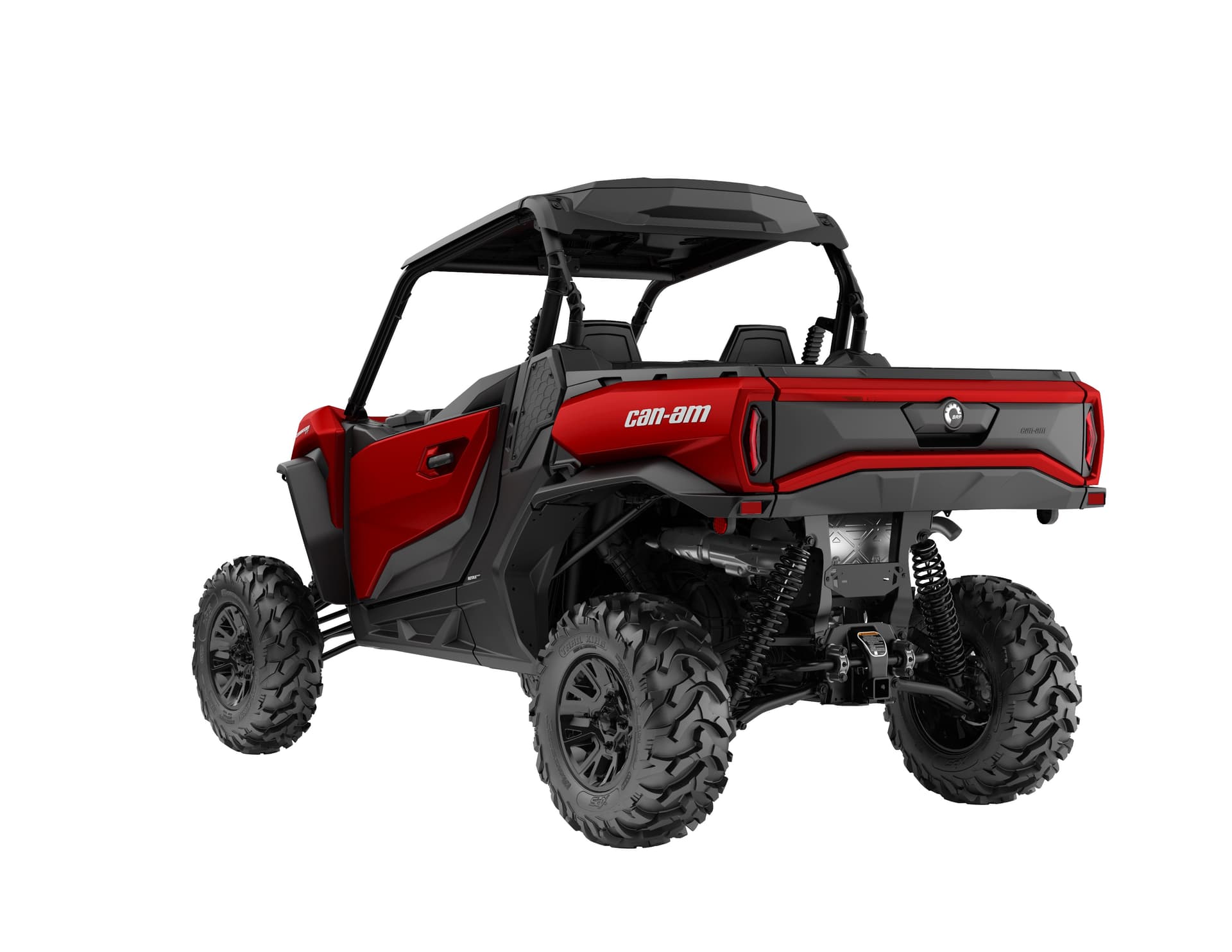 Can-Am Commander XT 1000R — Fiery Red, вид сзади