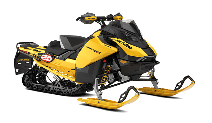 Ski-Doo Backcountry X-RS — Circuit Yellow Metallic, вид 2