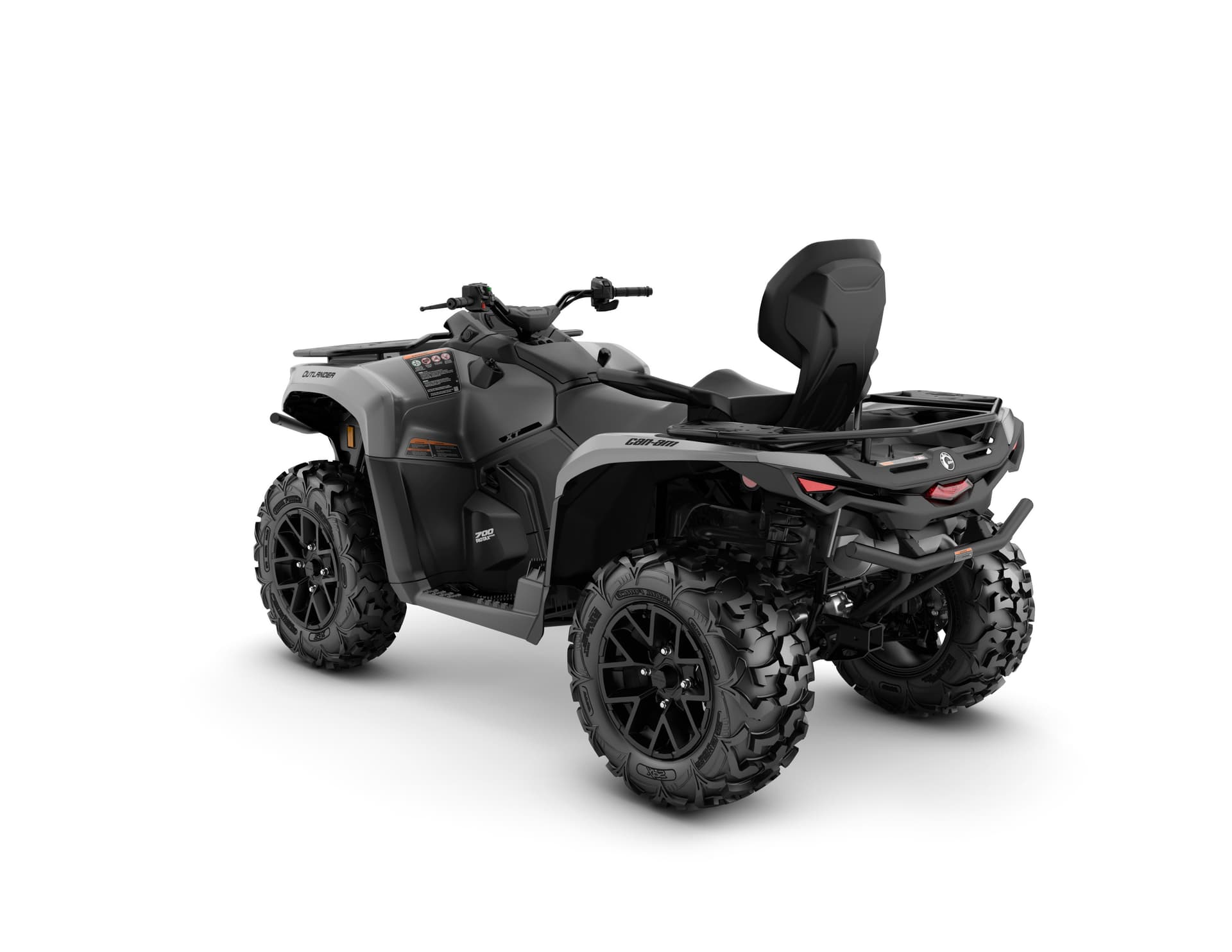 Can-Am Outlander MAX XT 700 — Platinum Satin, вид сзади