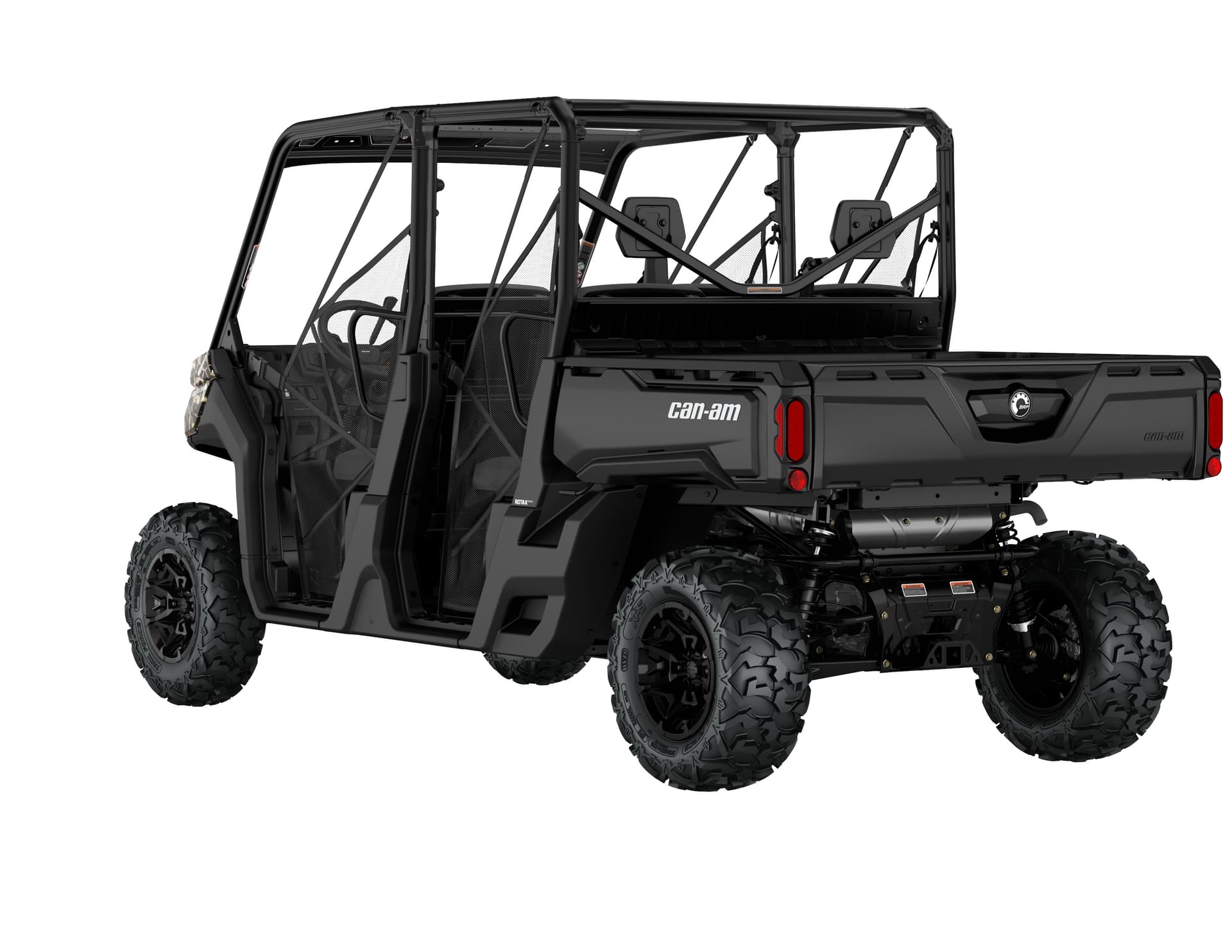 Can-Am Defender MAX DPS HD9 — Dark Wildland Camo, вид сзади