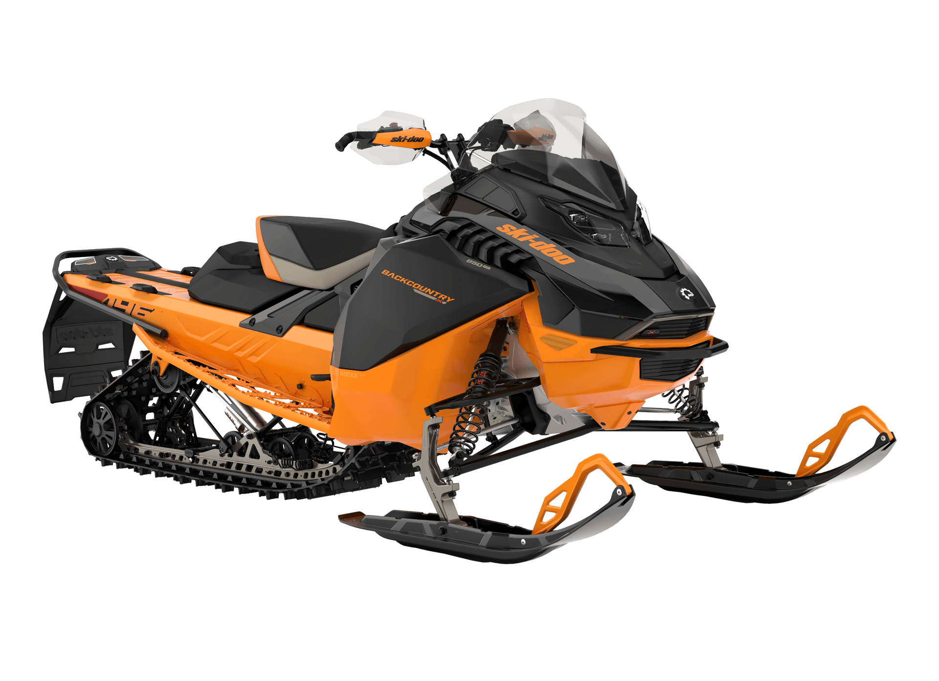 Ski-Doo Backcountry X — Orange Crush, вид 2