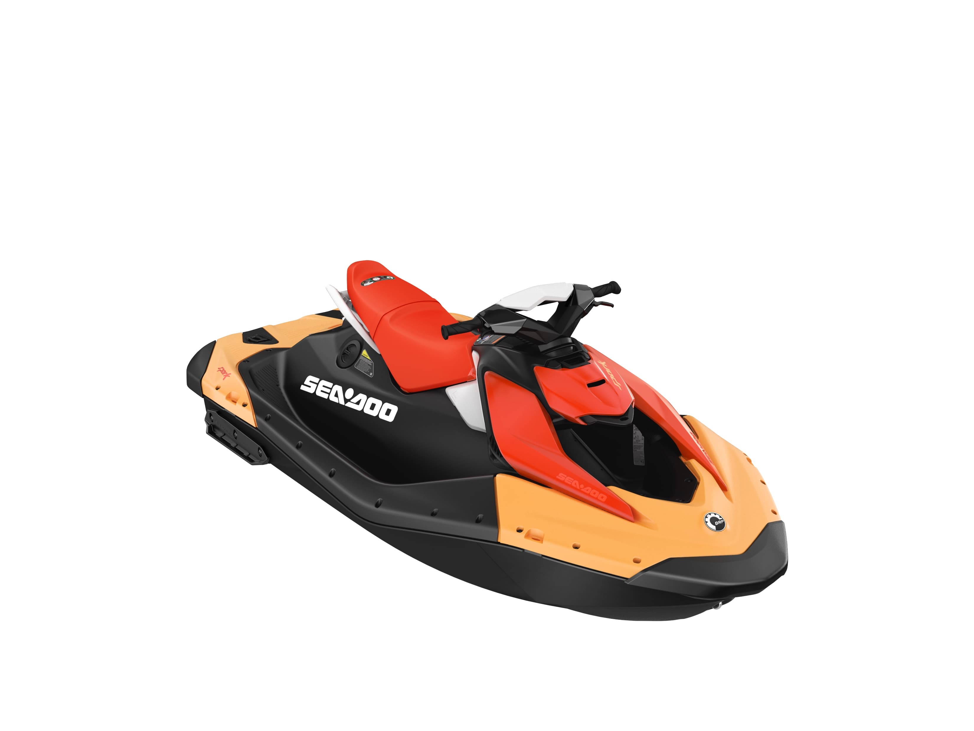 Sea-Doo Spark 60 — Sunrise Orange and Dragon Red