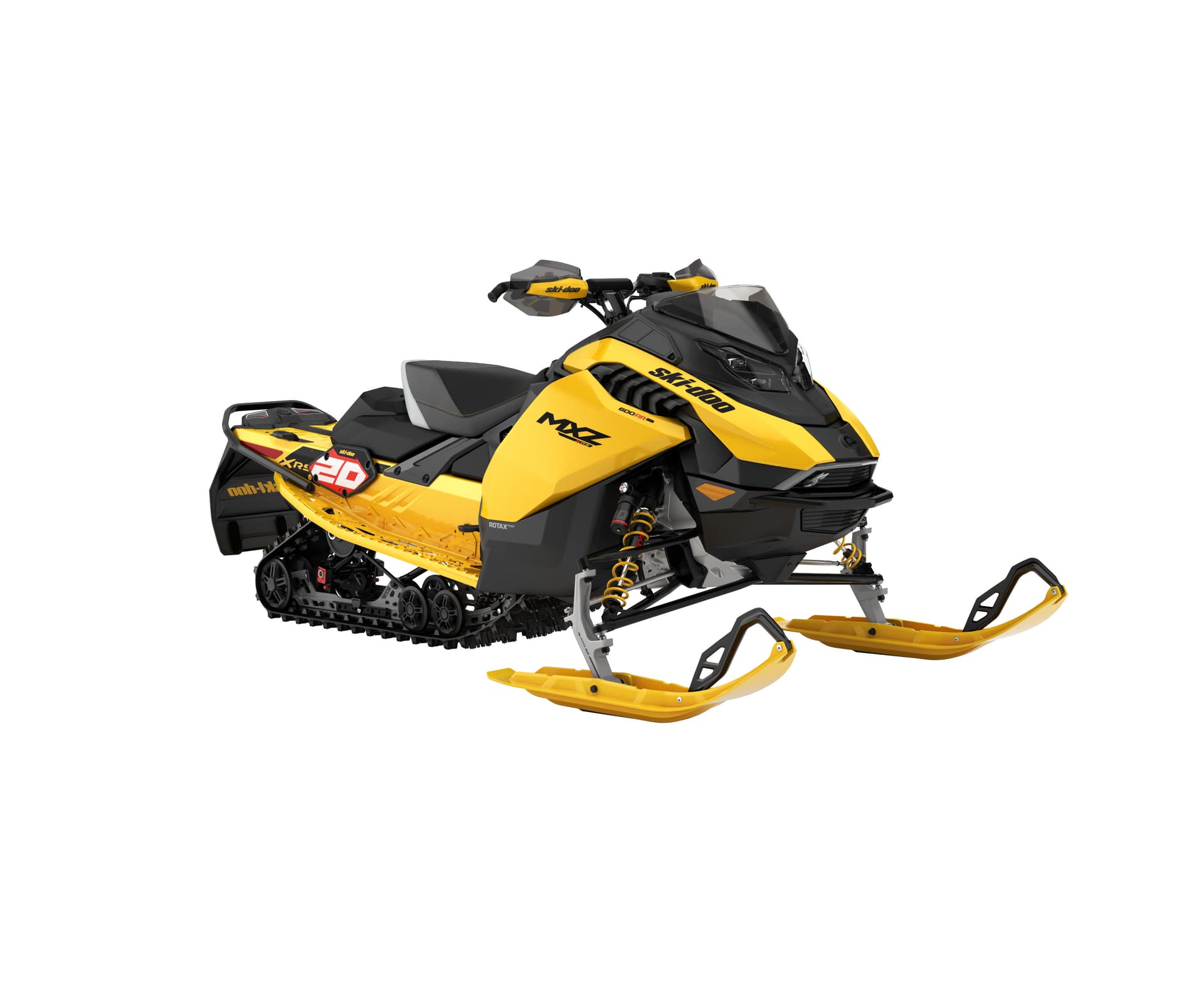 Ski-Doo MXZ X-RS — Circuit Yellow Metallic
